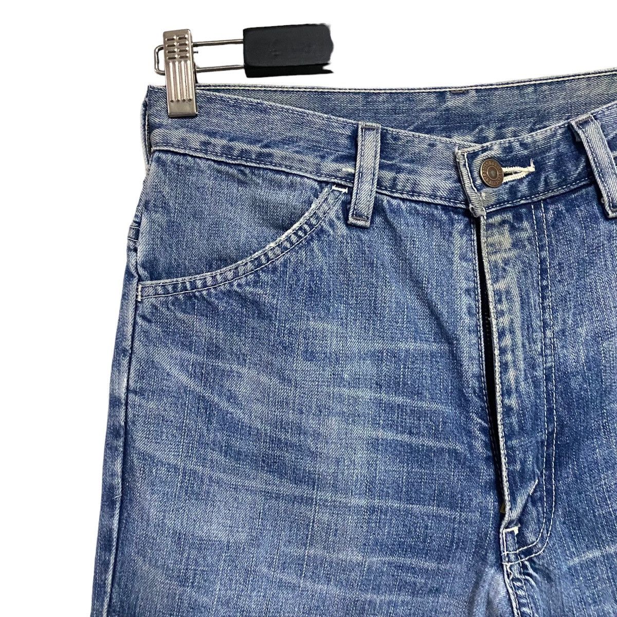 Levi's N.Hoolywood x Levis 646 Oiled Stained Flare Jeans Size US 29 - 4 Thumbnail