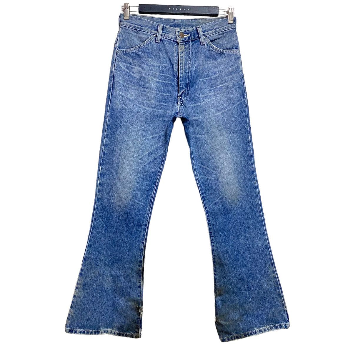 Levi's N.Hoolywood x Levis 646 Oiled Stained Flare Jeans Size US 29 - 2 Thumbnail