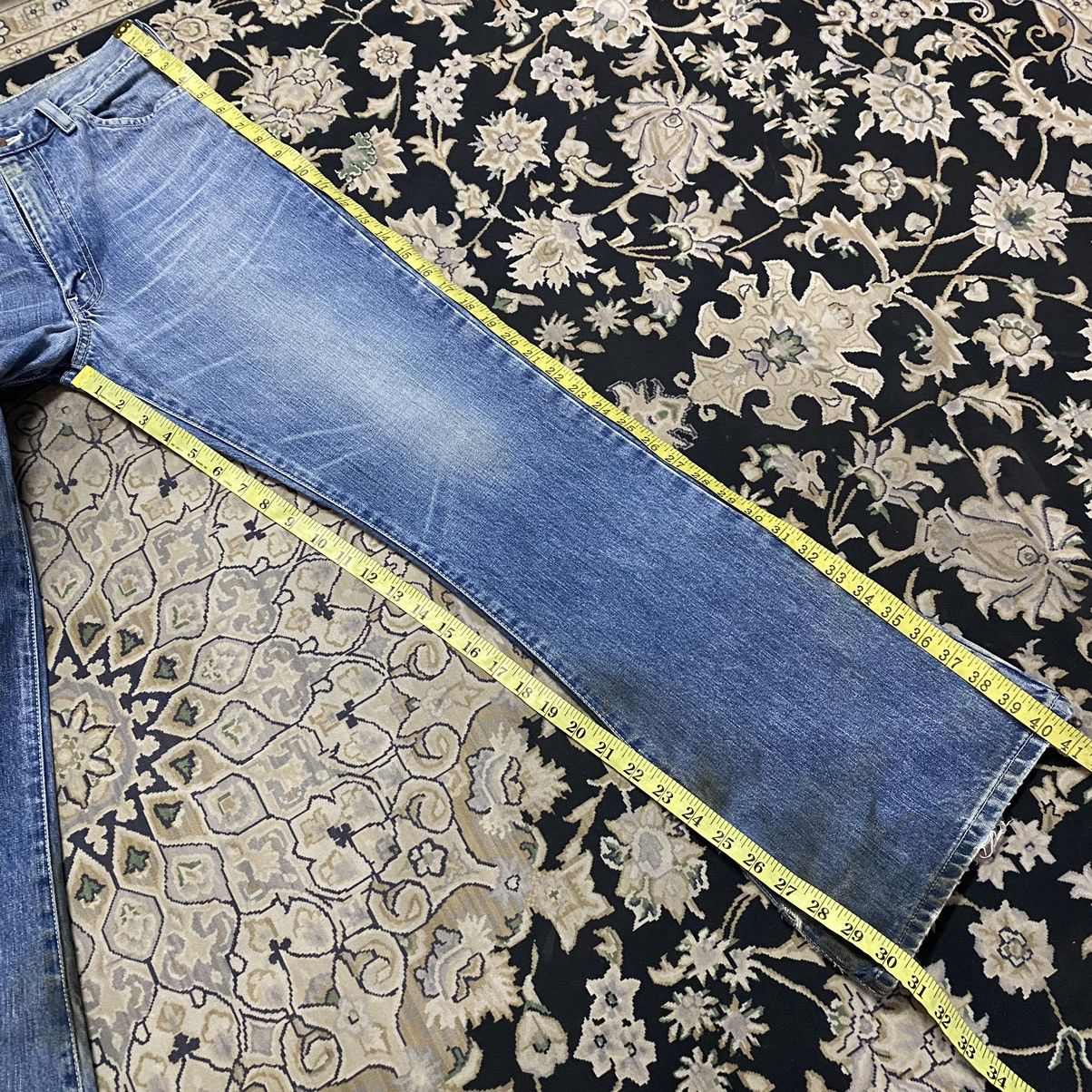 Levi's N.Hoolywood x Levis 646 Oiled Stained Flare Jeans Size US 29 - 22 Thumbnail