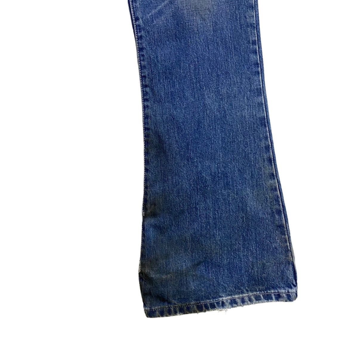 Levi's N.Hoolywood x Levis 646 Oiled Stained Flare Jeans Size US 29 - 7 Thumbnail