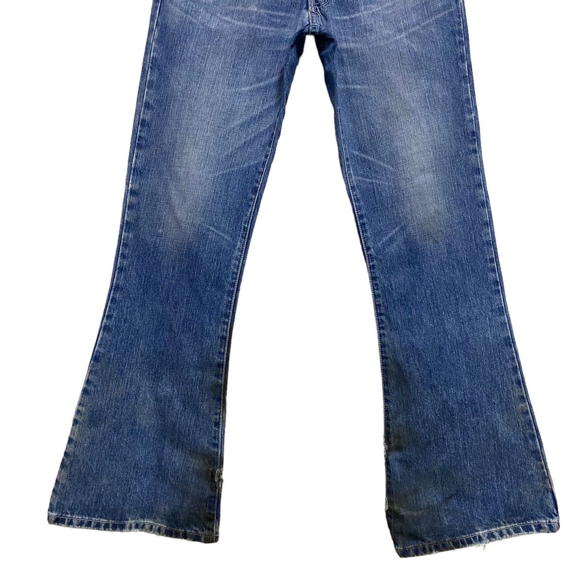 Levi's N.Hoolywood x Levis 646 Oiled Stained Flare Jeans Size US 29 - 6 Thumbnail