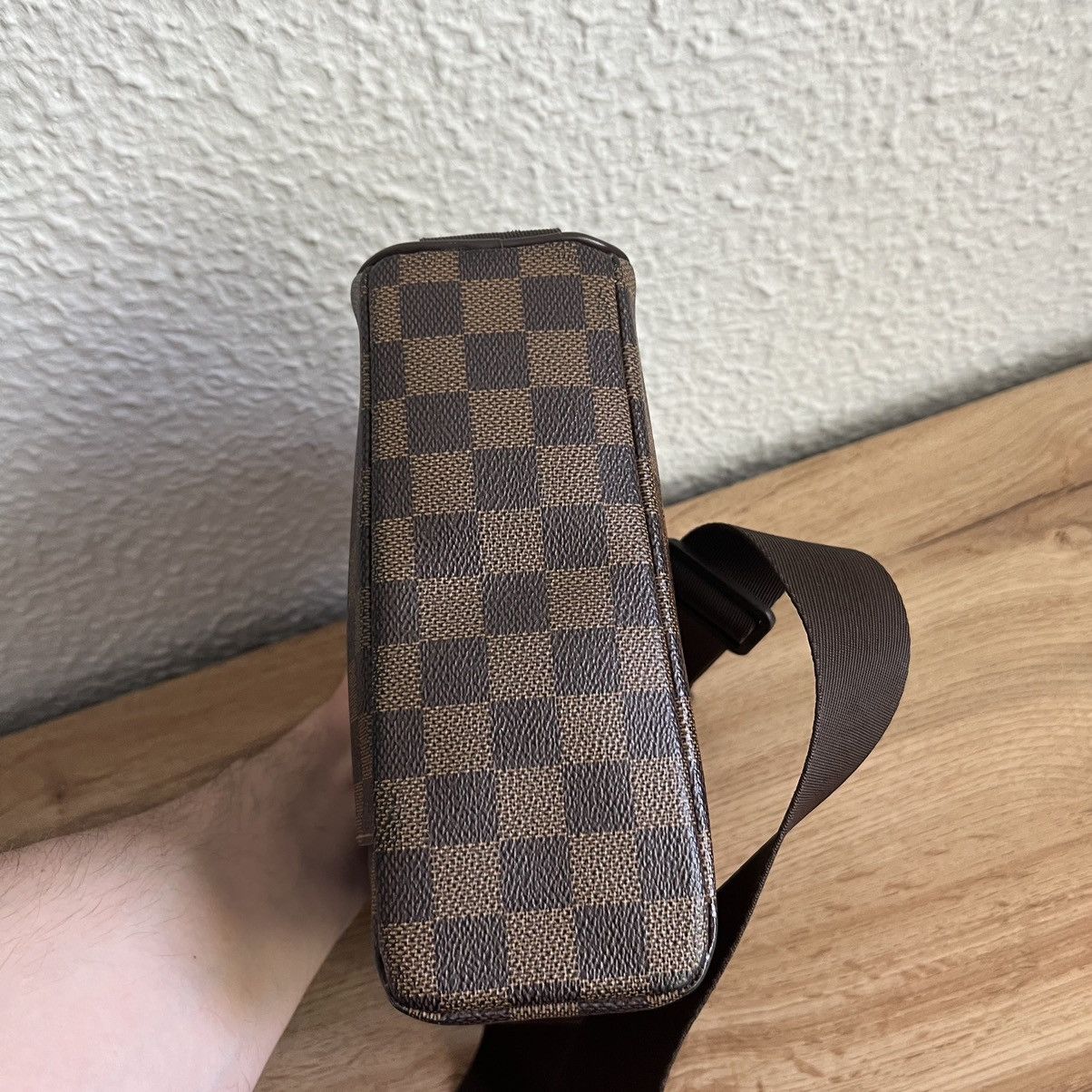 Louis Vuitton Louis Vuitton Messenger Bag Olav Leather Monogram Brown PM Size ONE SIZE - 7 Thumbnail