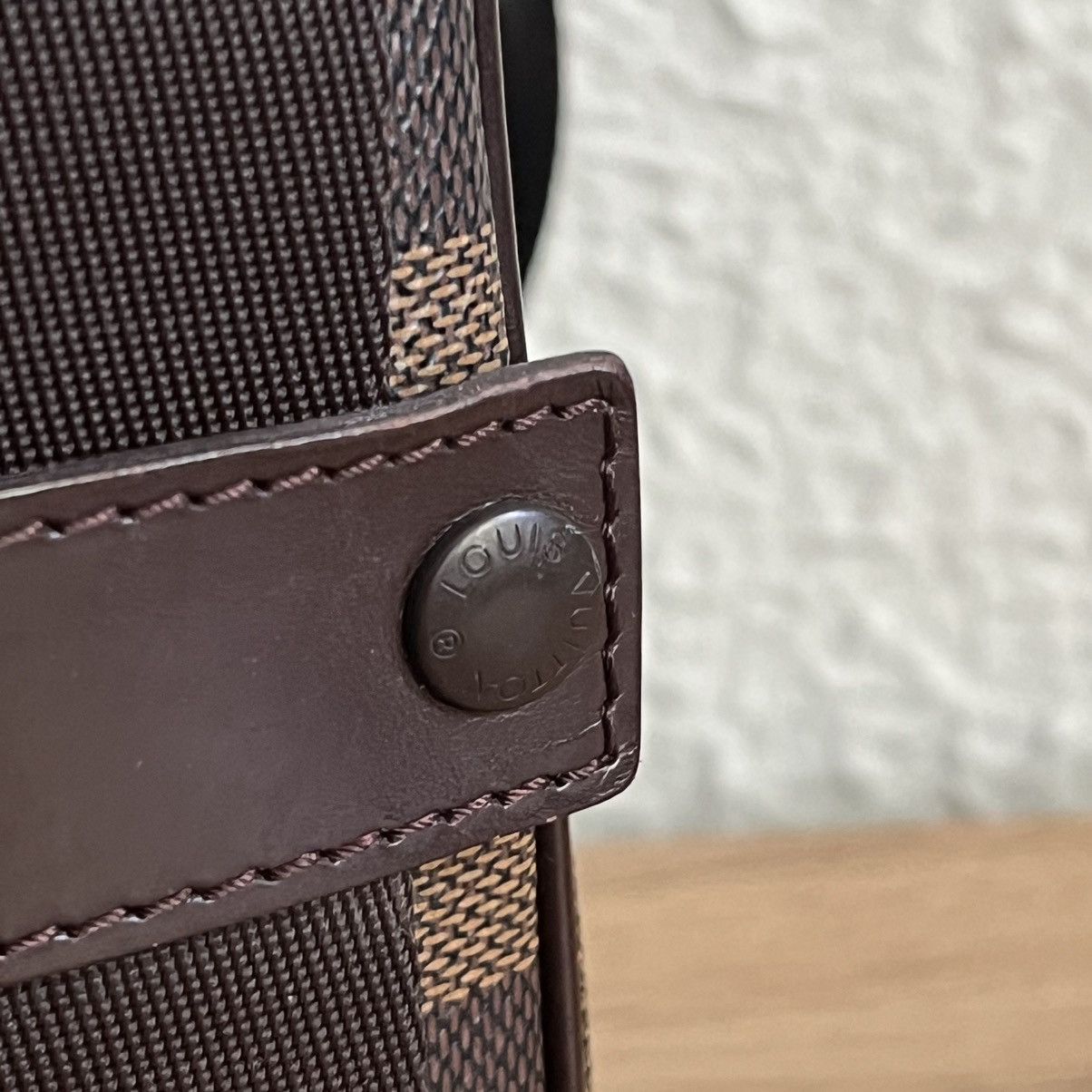Louis Vuitton Louis Vuitton Messenger Bag Olav Leather Monogram Brown PM Size ONE SIZE - 6 Thumbnail