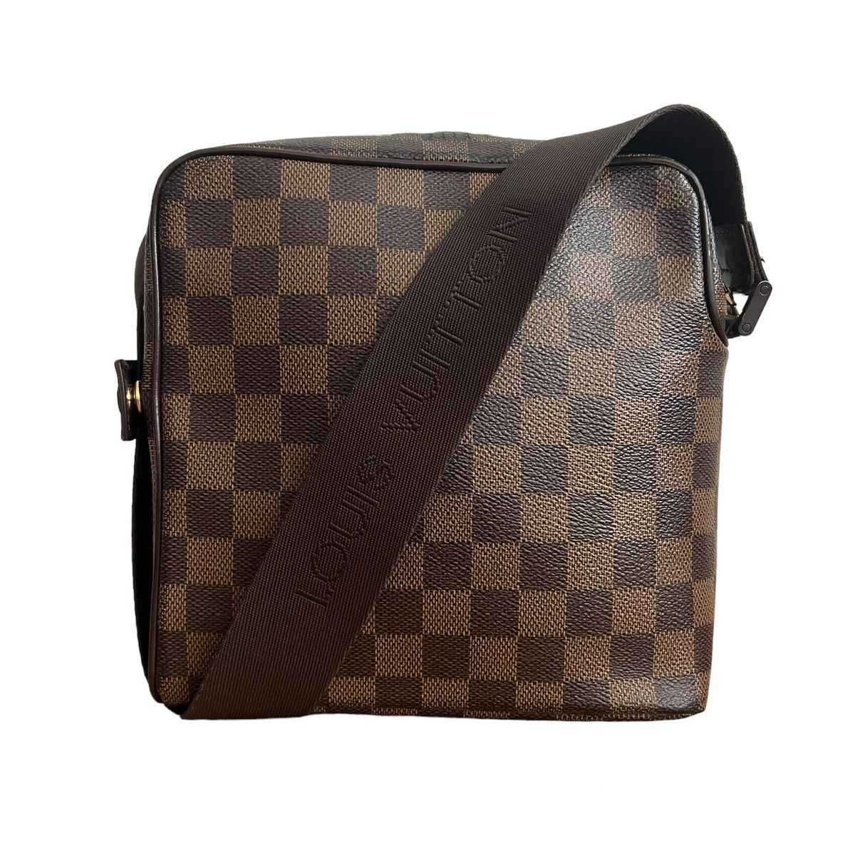 Louis Vuitton Louis Vuitton Messenger Bag Olav Leather Monogram Brown PM Size ONE SIZE - 1 Thumbnail