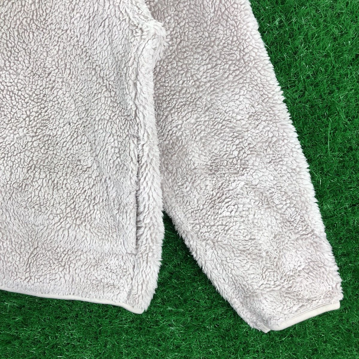 Japanese Brand × Uniqlo Uniqlo Deep Pile Sherpa Fleece Cardigan Zip up Size S / US 4 / IT 40 - 3 Thumbnail