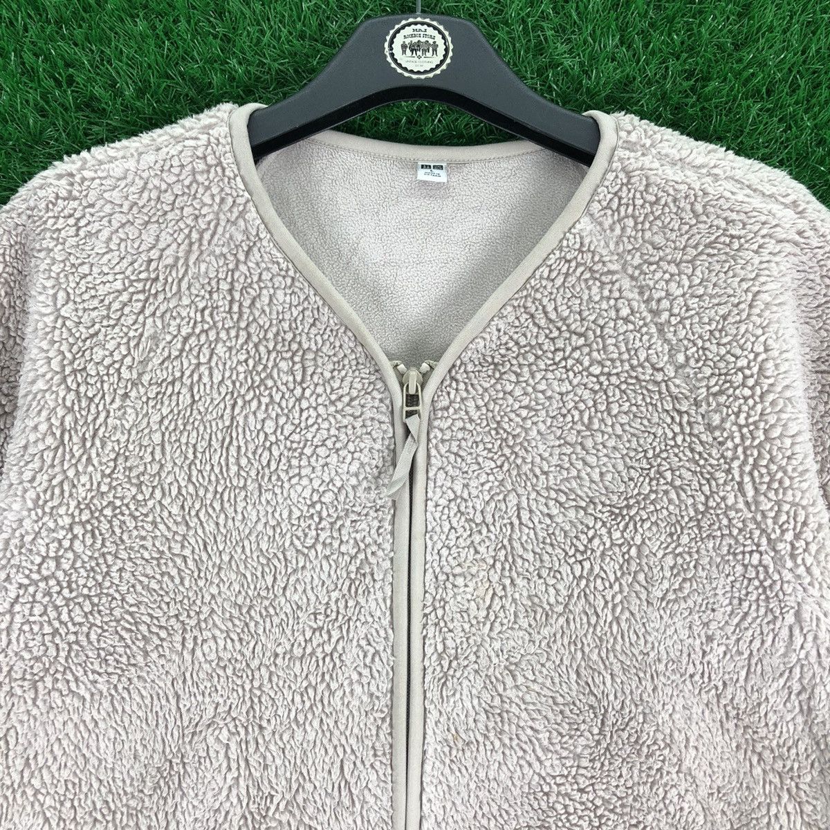 Japanese Brand × Uniqlo Uniqlo Deep Pile Sherpa Fleece Cardigan Zip up Size S / US 4 / IT 40 - 7 Thumbnail