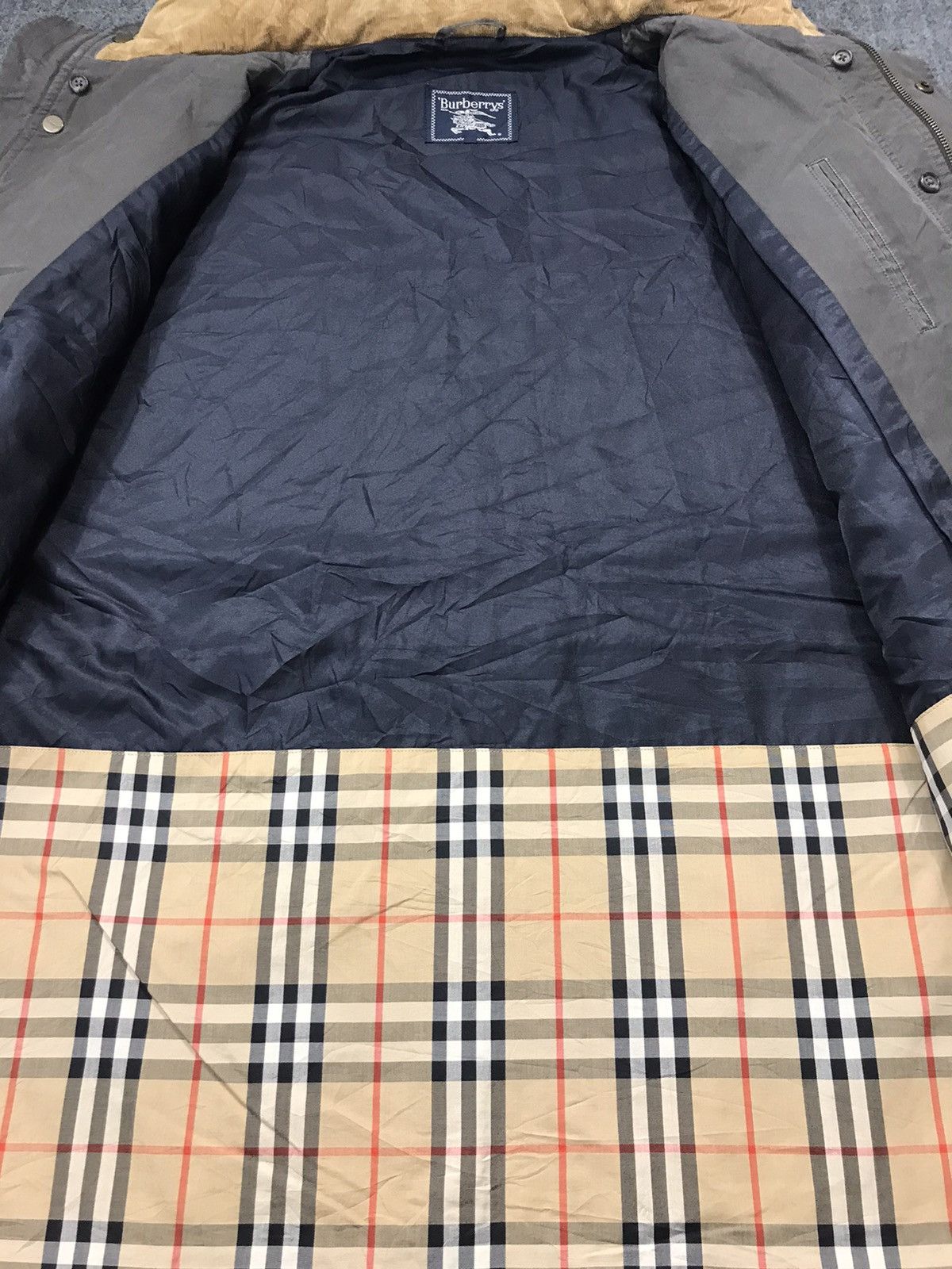 Burberry × Vintage Burberrys Jacket Nova Check Monogram Inner K1134j Size XXL / US 16-18 / IT 52-54 - 7 Thumbnail