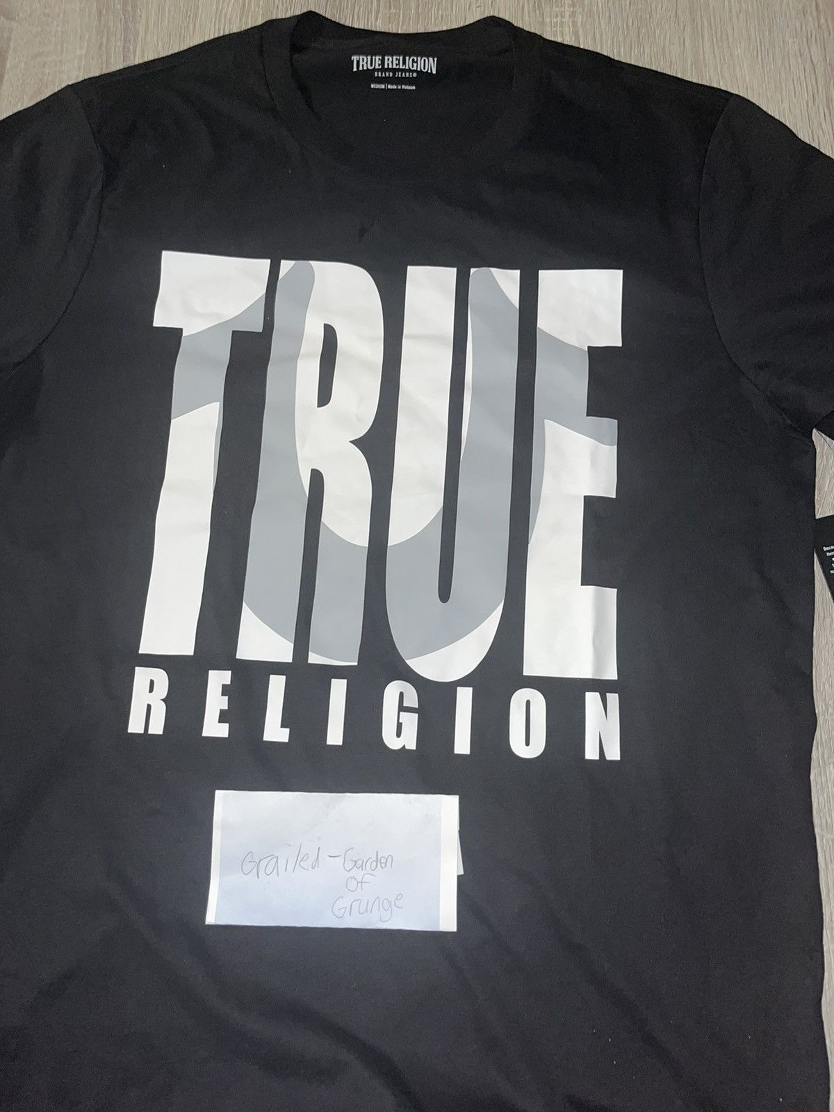 True Religion True Religion Mens Shadow Horseshoe Logo Shirt Size Medium Size US M / EU 48-50 / 2 - 1 Thumbnail