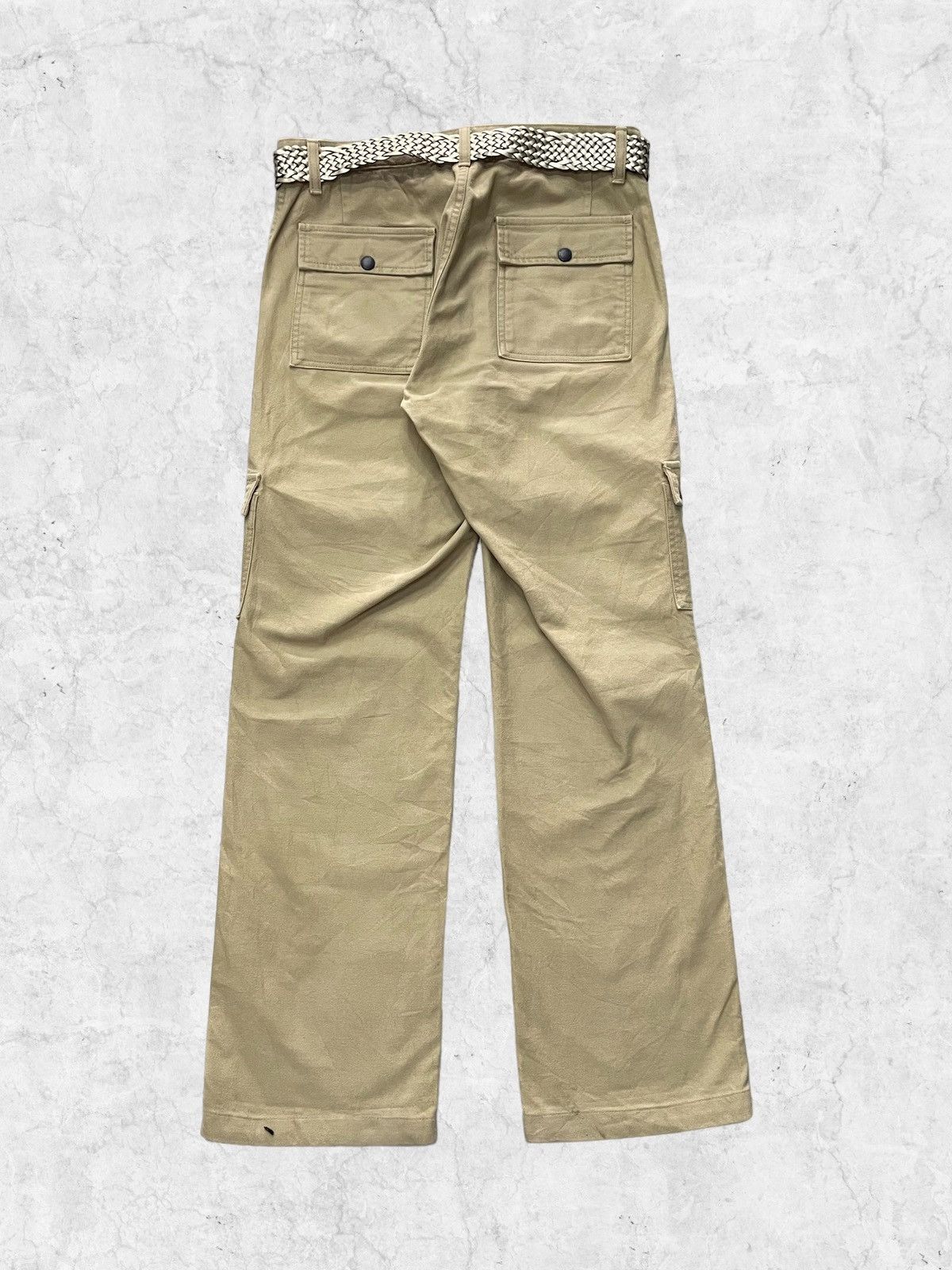 Vintage Westborne Japan Bush Pocket Cargo Pant With Belt