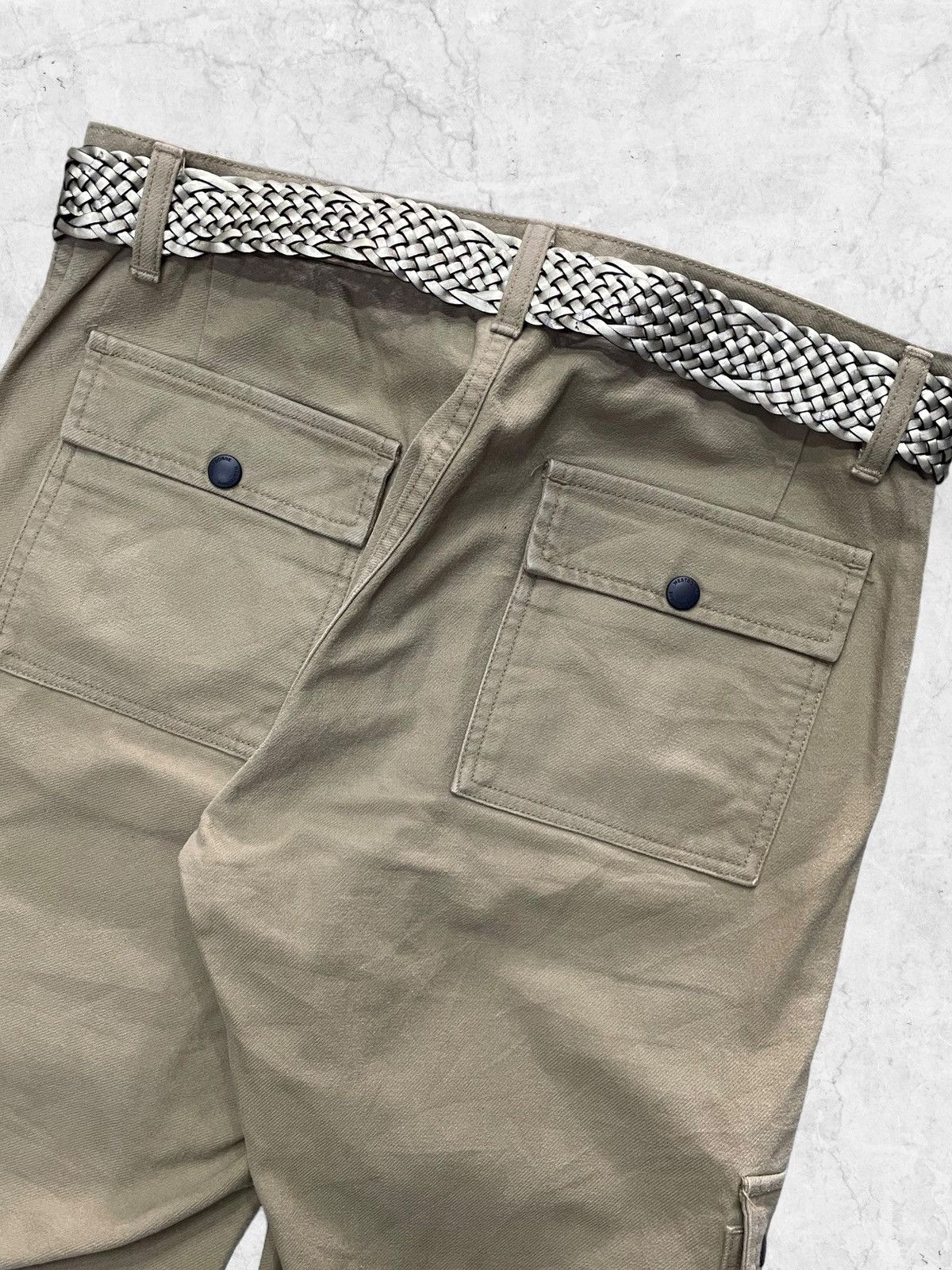 Vintage Westborne Japan Bush Pocket Cargo Pant With Belt