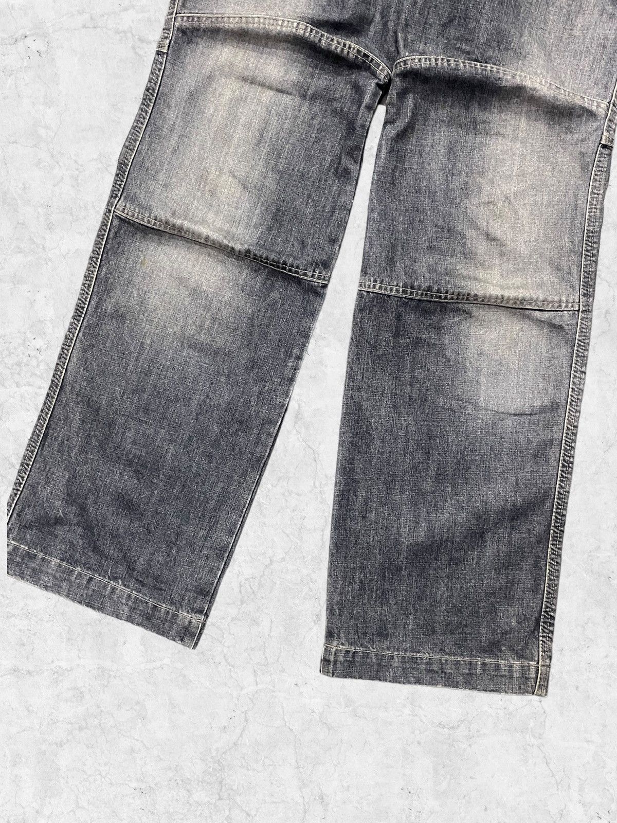 Marithe + Francois Girbaud Marithe Francois Girbaud Layer Baggy Denim Pants With Belt Size US 30 / EU 46 - 5 Thumbnail