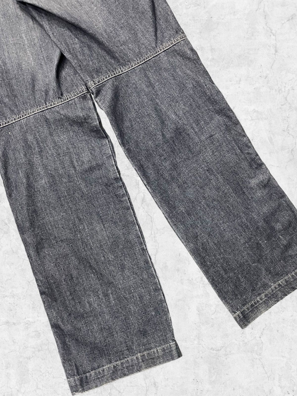 Marithe + Francois Girbaud Marithe Francois Girbaud Layer Baggy Denim Pants With Belt Size US 30 / EU 46 - 12 Thumbnail