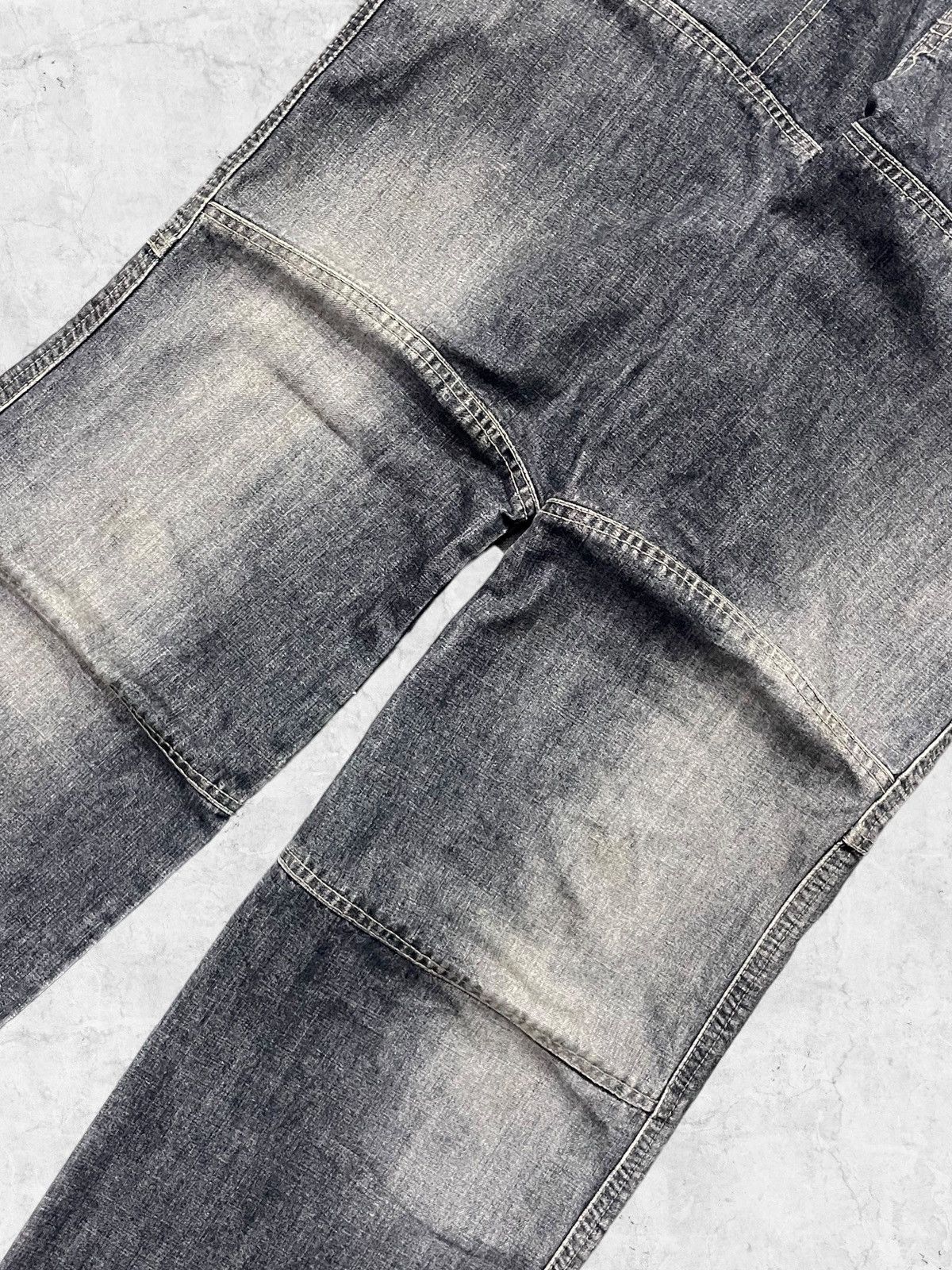 Marithe + Francois Girbaud Marithe Francois Girbaud Layer Baggy Denim Pants With Belt Size US 30 / EU 46 - 4 Thumbnail