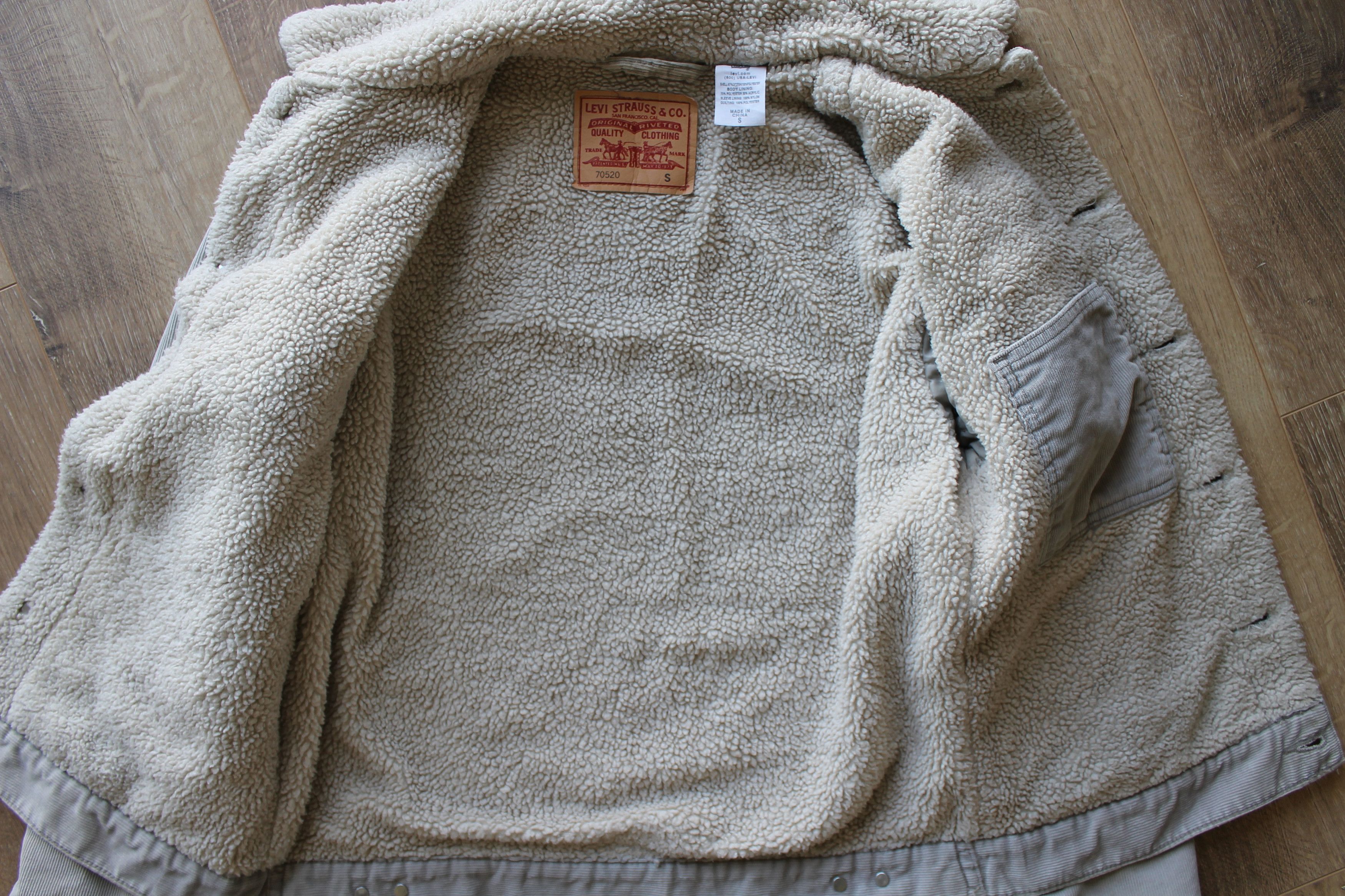Levi's Levi's beige sherpa jacket Size US S / EU 44-46 / 1 - 4 Thumbnail