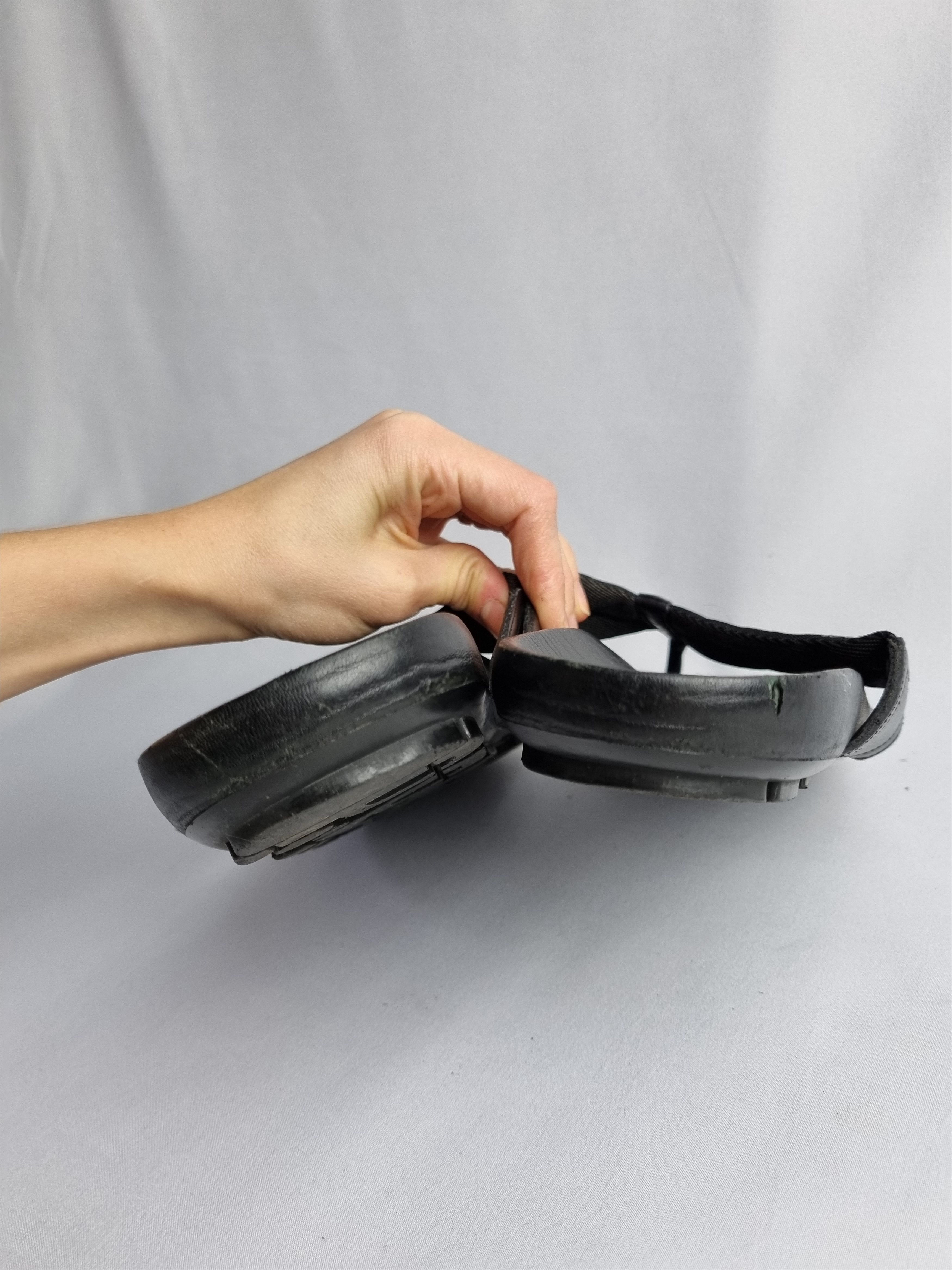 Leather × Prada Prada Leather Sandals Size US 7 / EU 40 - 10 Thumbnail