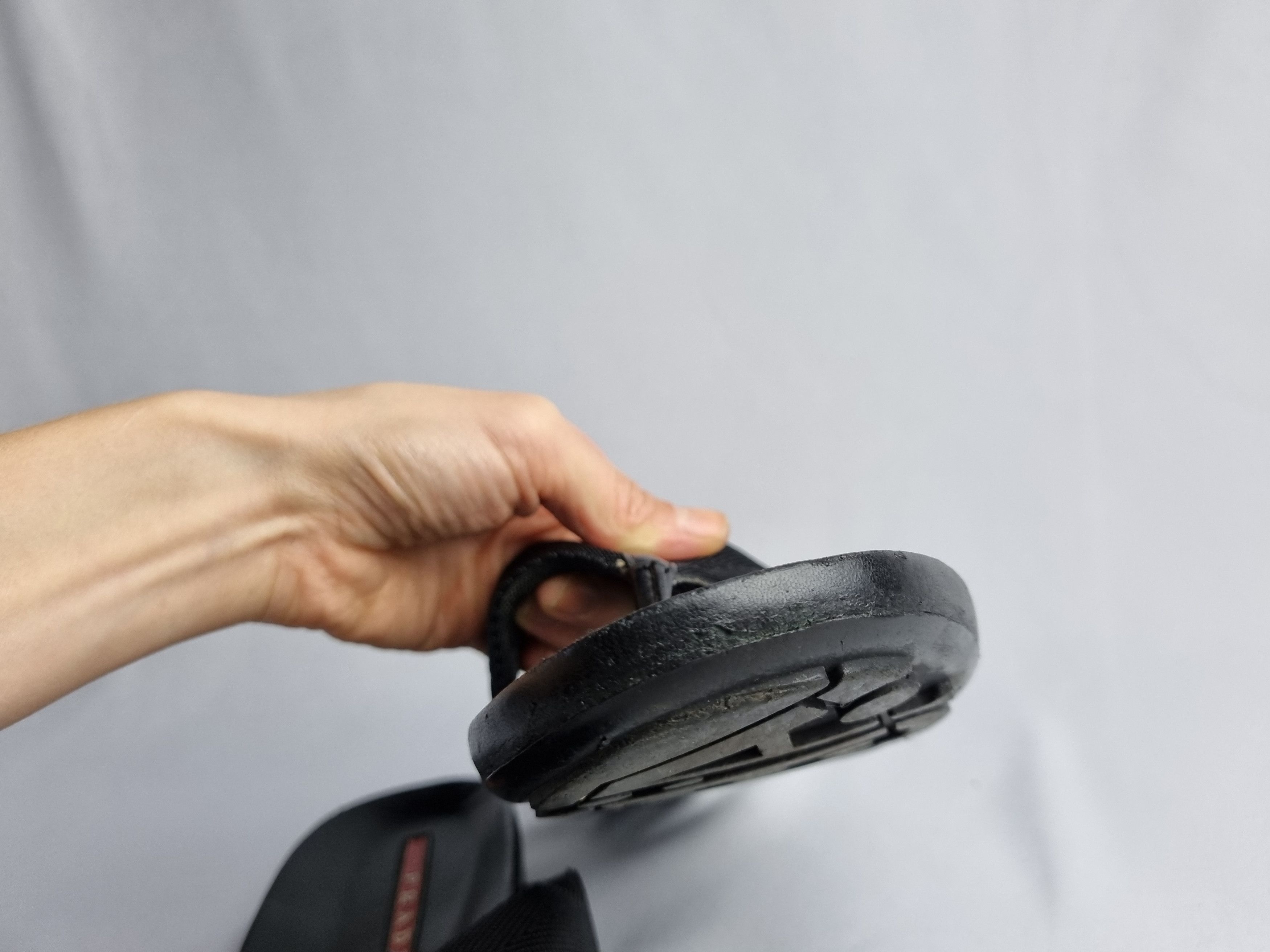 Leather × Prada Prada Leather Sandals Size US 7 / EU 40 - 14 Thumbnail