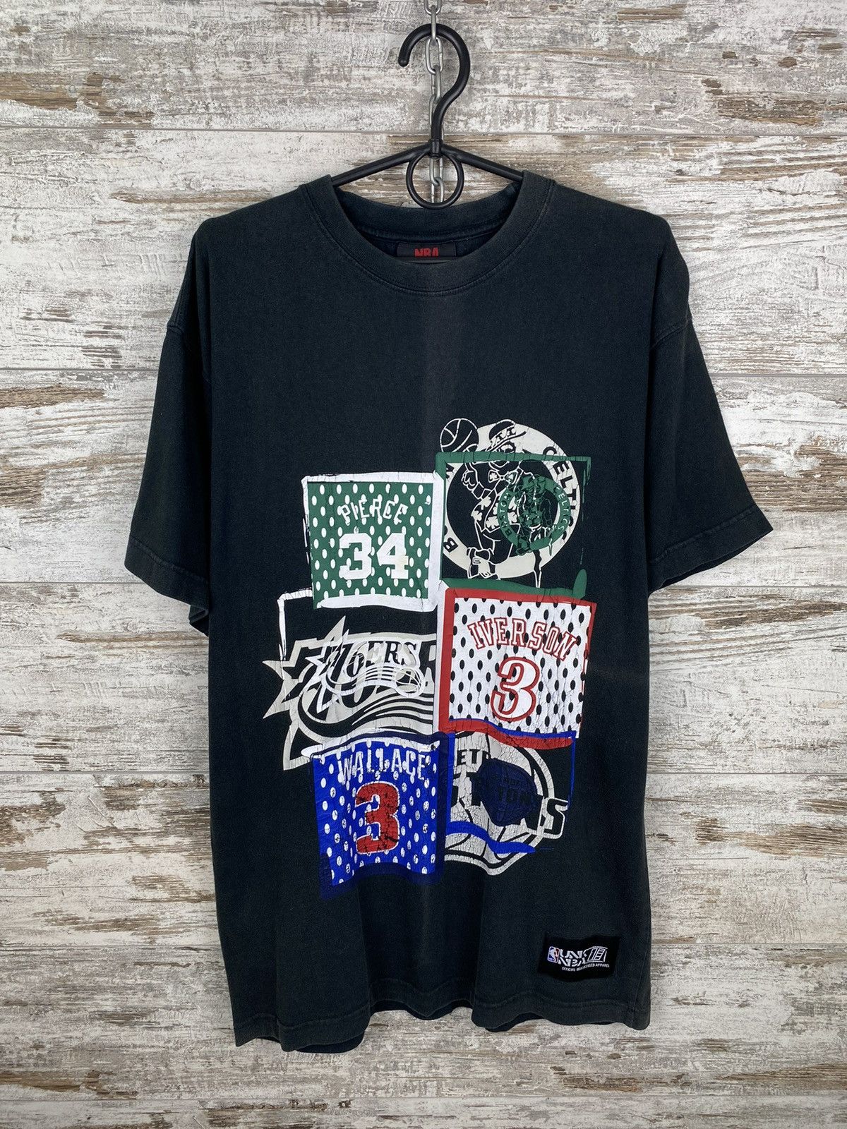 NBA × Vintage Mens Vintage NBA T Shirt legend James Bryant Anthony tee Size US M / EU 48-50 / 2 - 3 Thumbnail