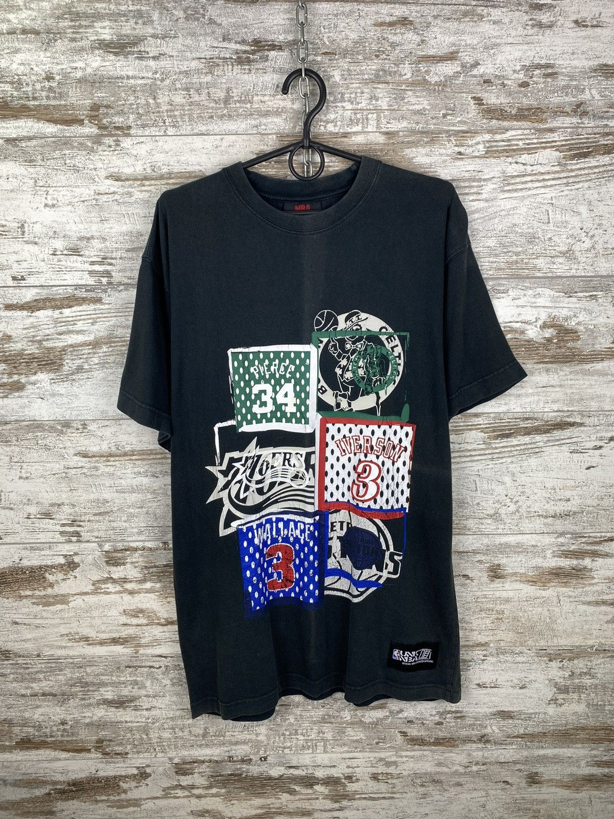 NBA × Vintage Mens Vintage NBA T Shirt legend James Bryant Anthony tee Size US M / EU 48-50 / 2 - 1 Thumbnail