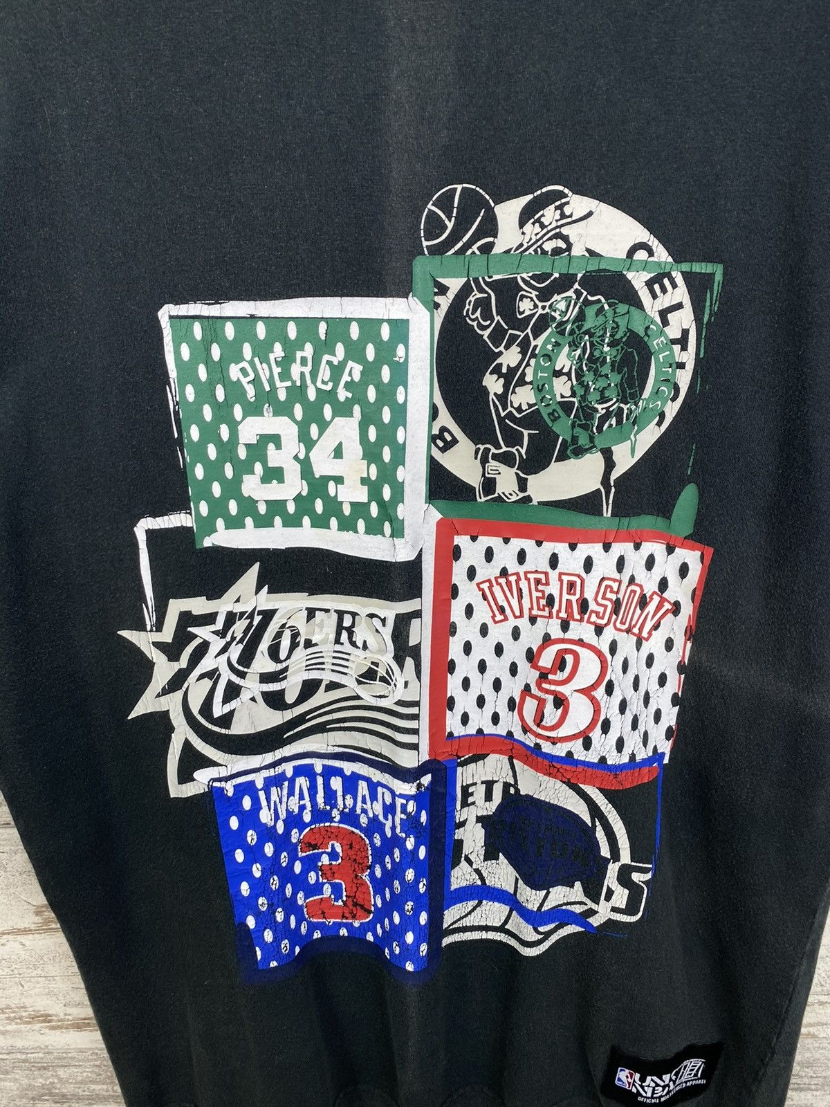 NBA × Vintage Mens Vintage NBA T Shirt legend James Bryant Anthony tee Size US M / EU 48-50 / 2 - 6 Thumbnail