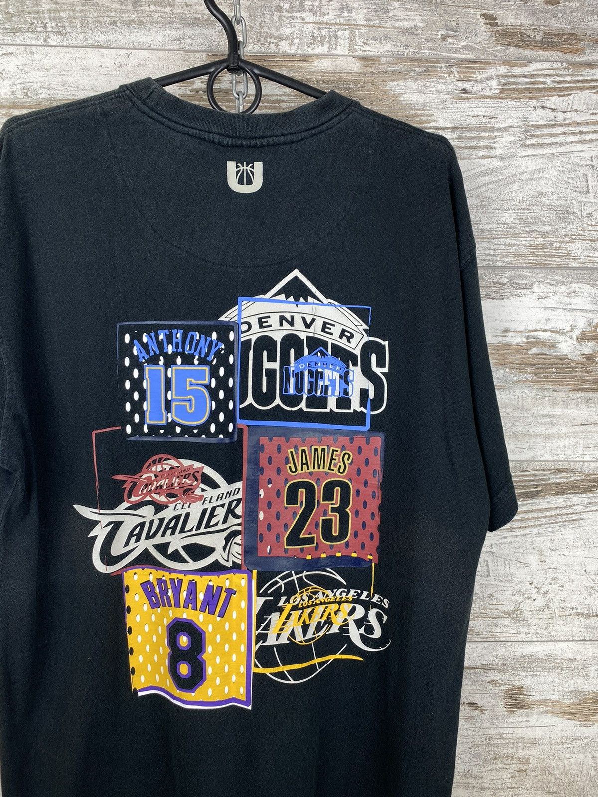 NBA × Vintage Mens Vintage NBA T Shirt legend James Bryant Anthony tee Size US M / EU 48-50 / 2 - 11 Thumbnail