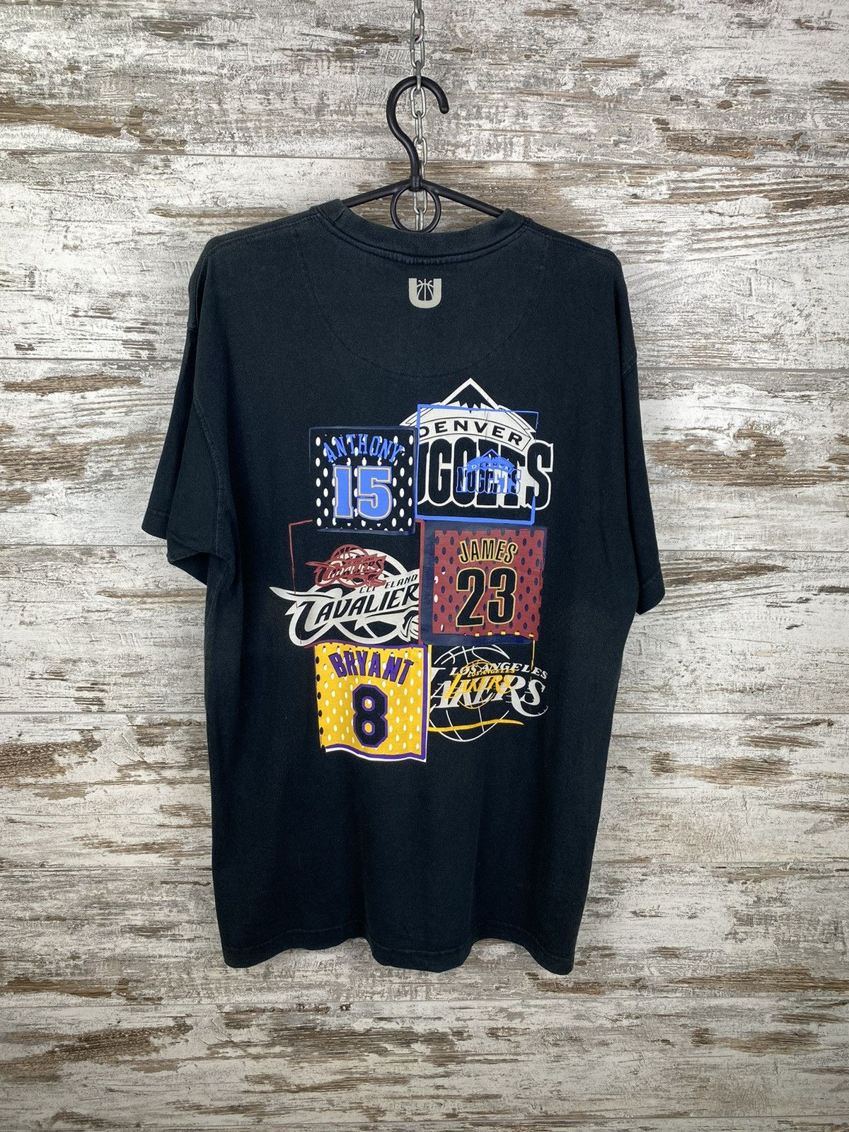 NBA × Vintage Mens Vintage NBA T Shirt legend James Bryant Anthony tee Size US M / EU 48-50 / 2 - 10 Thumbnail