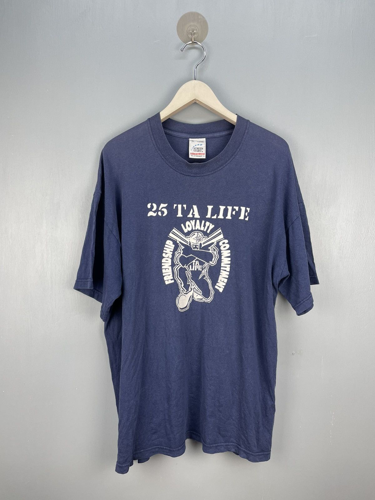Band Tees Vintage 90s 25 Ta Life hardcore band t shirt Size US XL / EU 56 / 4 - 1 Thumbnail