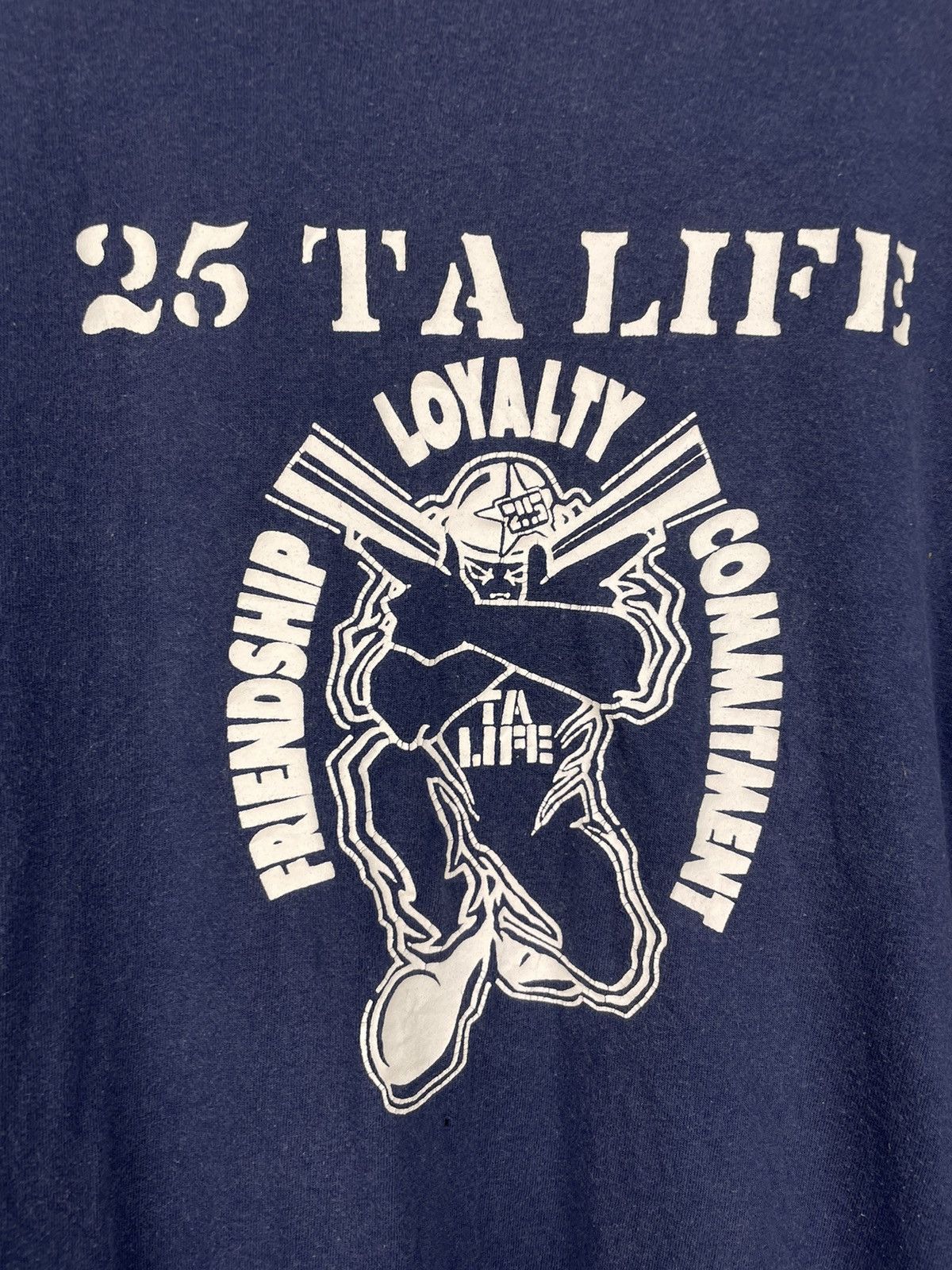 Band Tees Vintage 90s 25 Ta Life hardcore band t shirt Size US XL / EU 56 / 4 - 4 Thumbnail