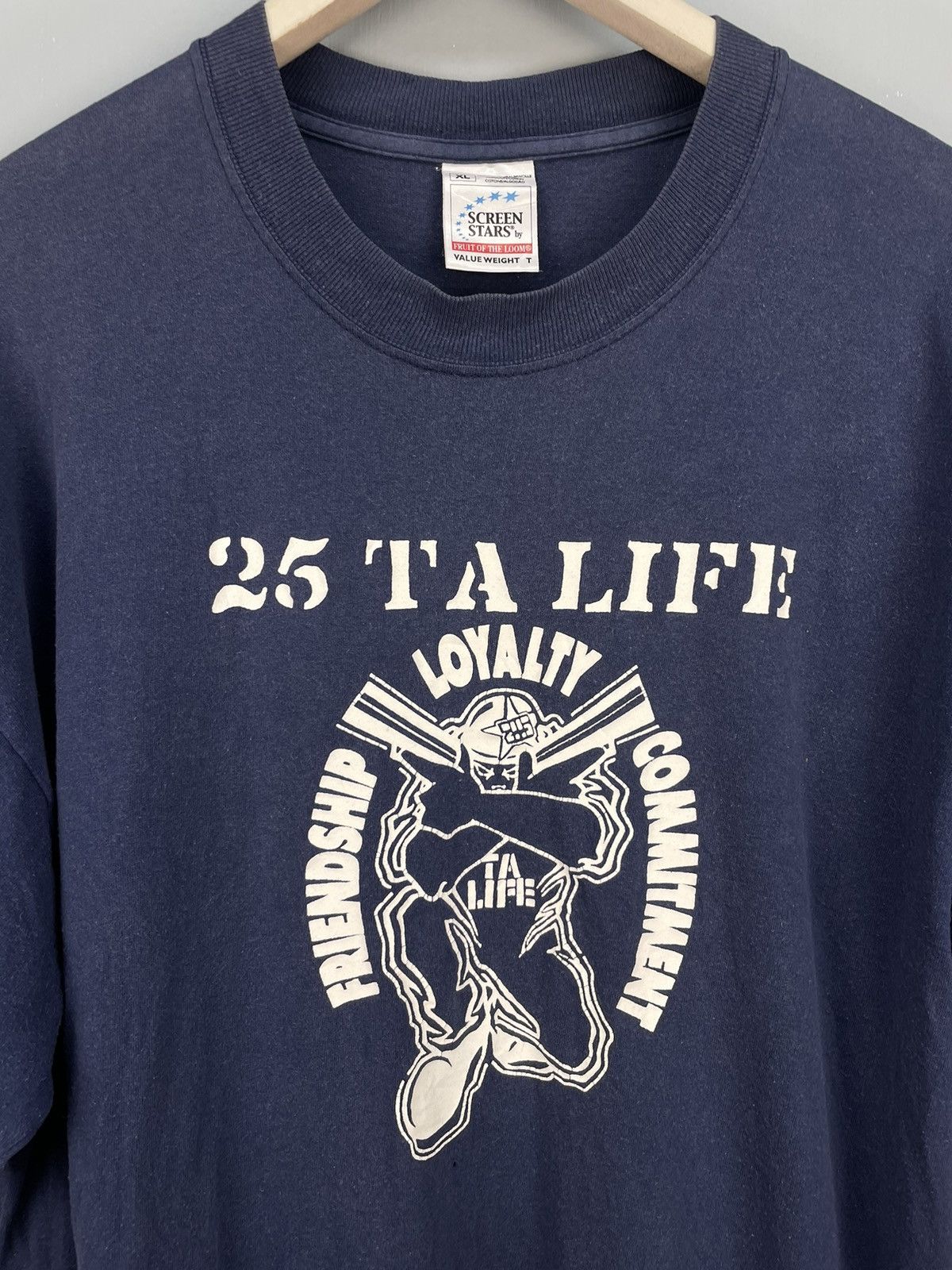 Band Tees Vintage 90s 25 Ta Life hardcore band t shirt Size US XL / EU 56 / 4 - 3 Thumbnail