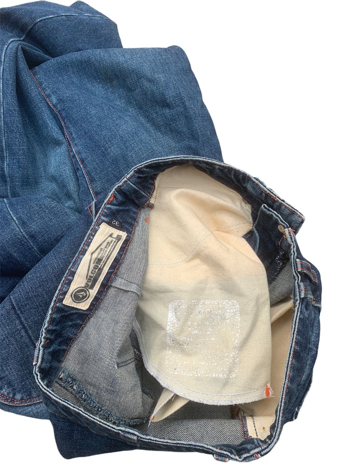 Volcom 90s VOLCOM STONE WORKWEAR DENIM PANTS MADE IN USA Size US 32 / EU 48 - 5 Thumbnail