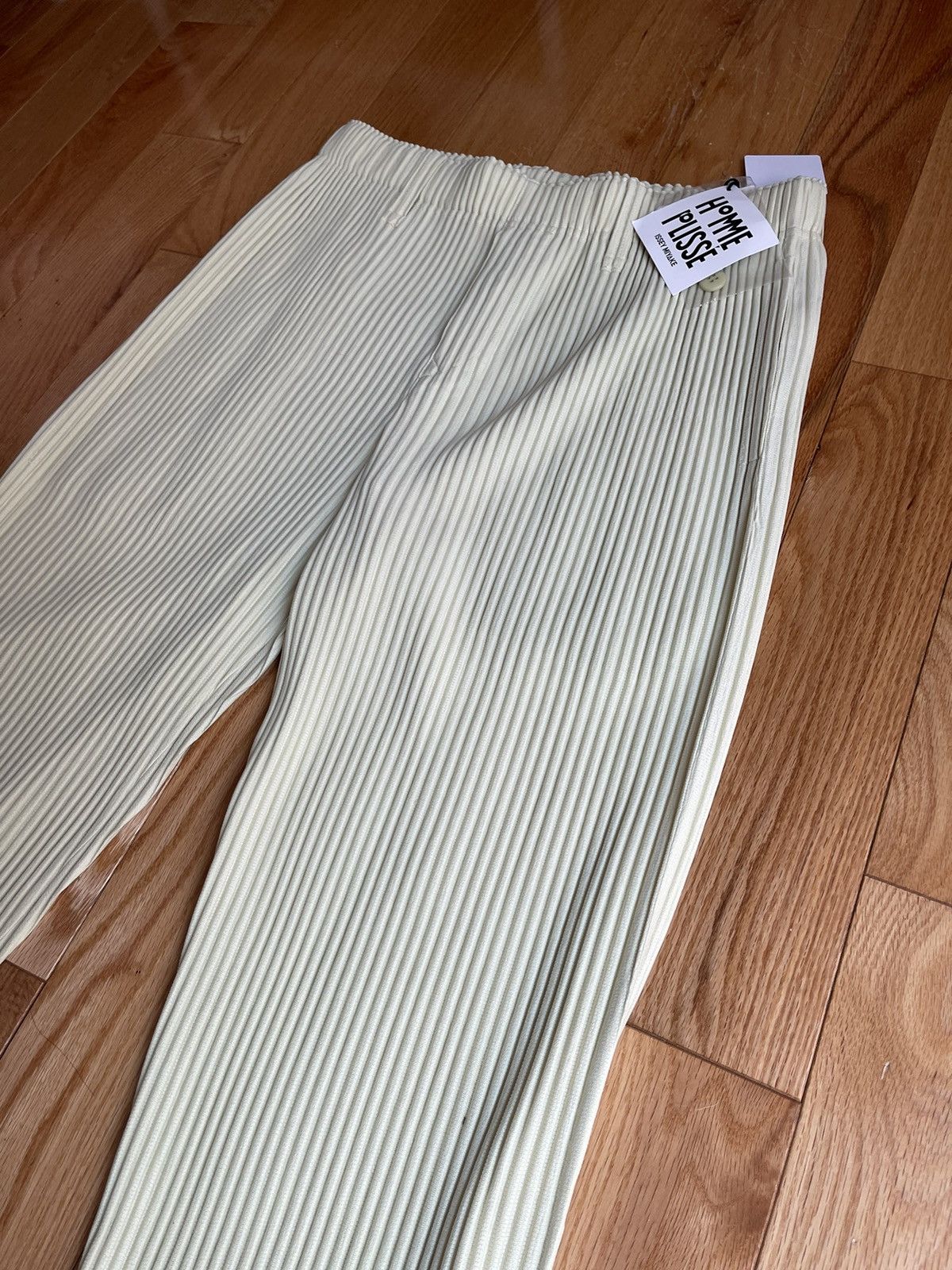 Homme Plisse Issey Miyake Issey Miyake Homme Plisse Yellow Pleated Pants Size US 32 / EU 48 - 3 Thumbnail