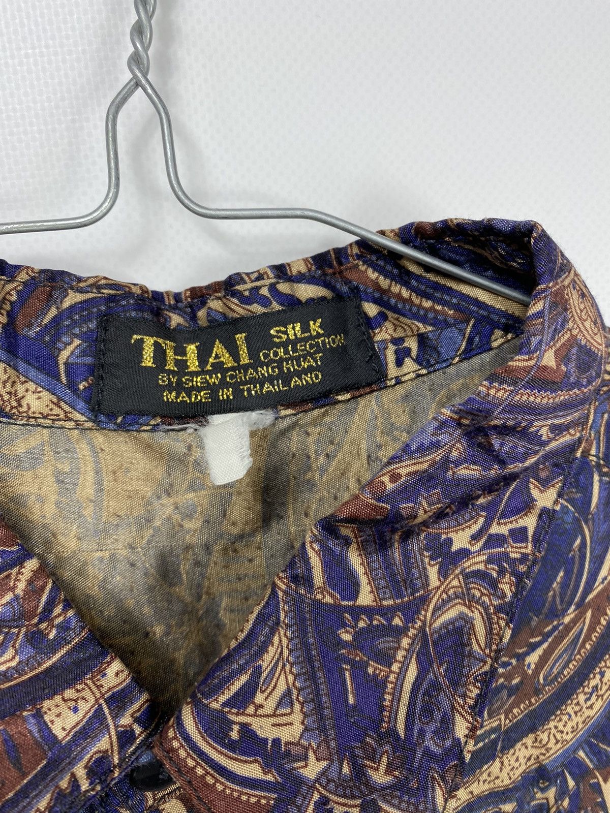 Vintage 🔥LASTDROP🔥 90s Deep Purple Abstract Hawaiian Party Shirt Size US XL / EU 56 / 4 - 4 Thumbnail