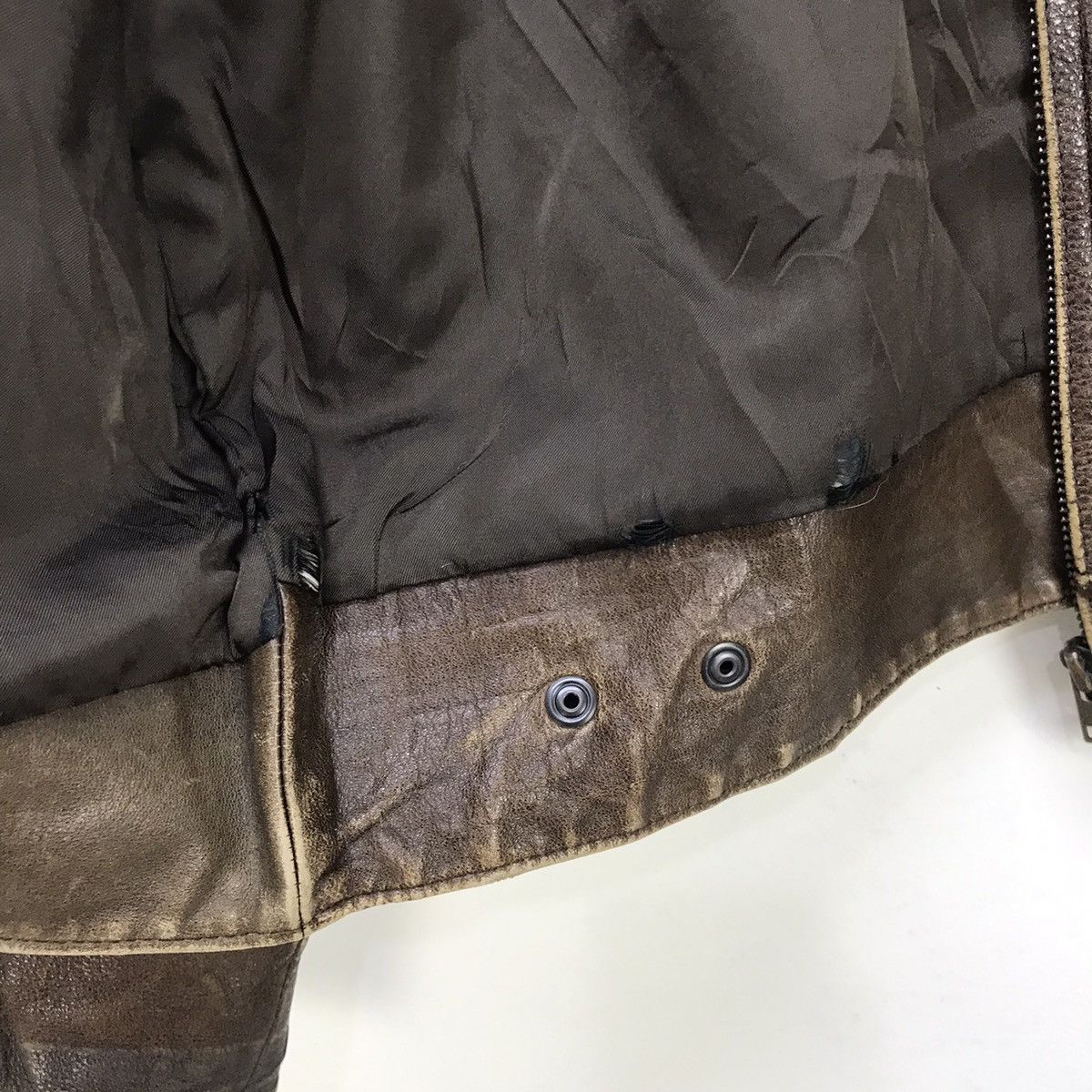 Genuine Leather Vintage 80s Beaux Cow Antique Leather Jacket Size US S / EU 44-46 / 1 - 20 Thumbnail