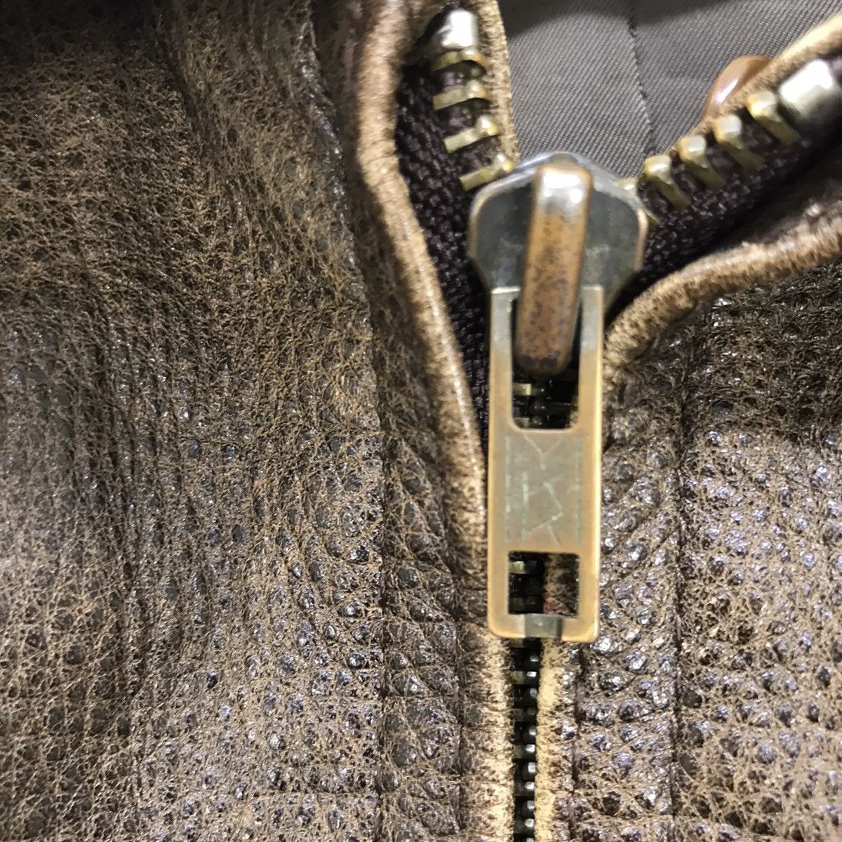 Genuine Leather Vintage 80s Beaux Cow Antique Leather Jacket Size US S / EU 44-46 / 1 - 11 Thumbnail