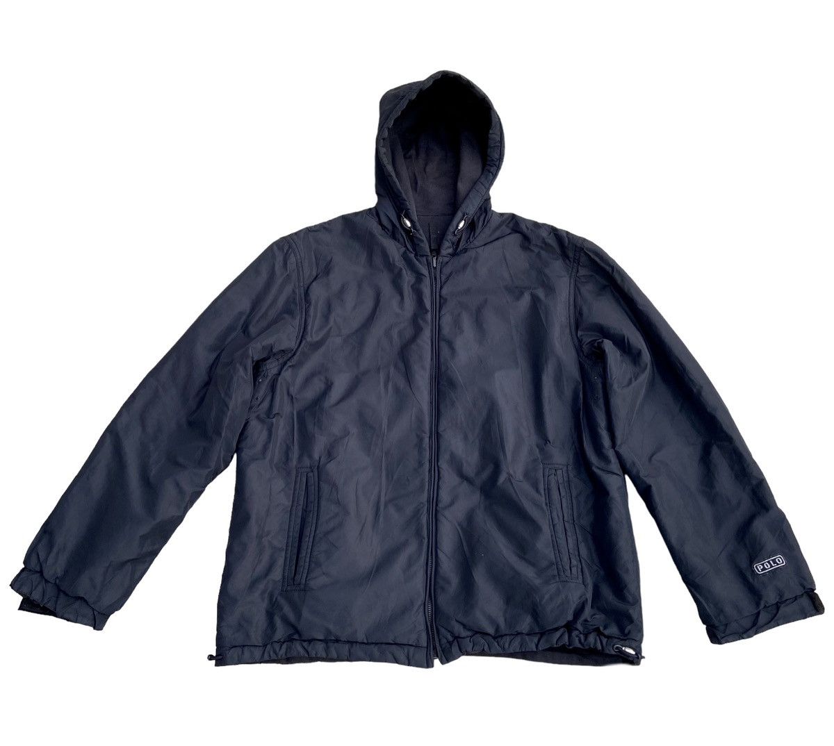 Polo Ralph Lauren Vintage 90’s Polo Ralph Lauren Reversible Hoodie Jacket Size US M / EU 48-50 / 2 - 1 Thumbnail