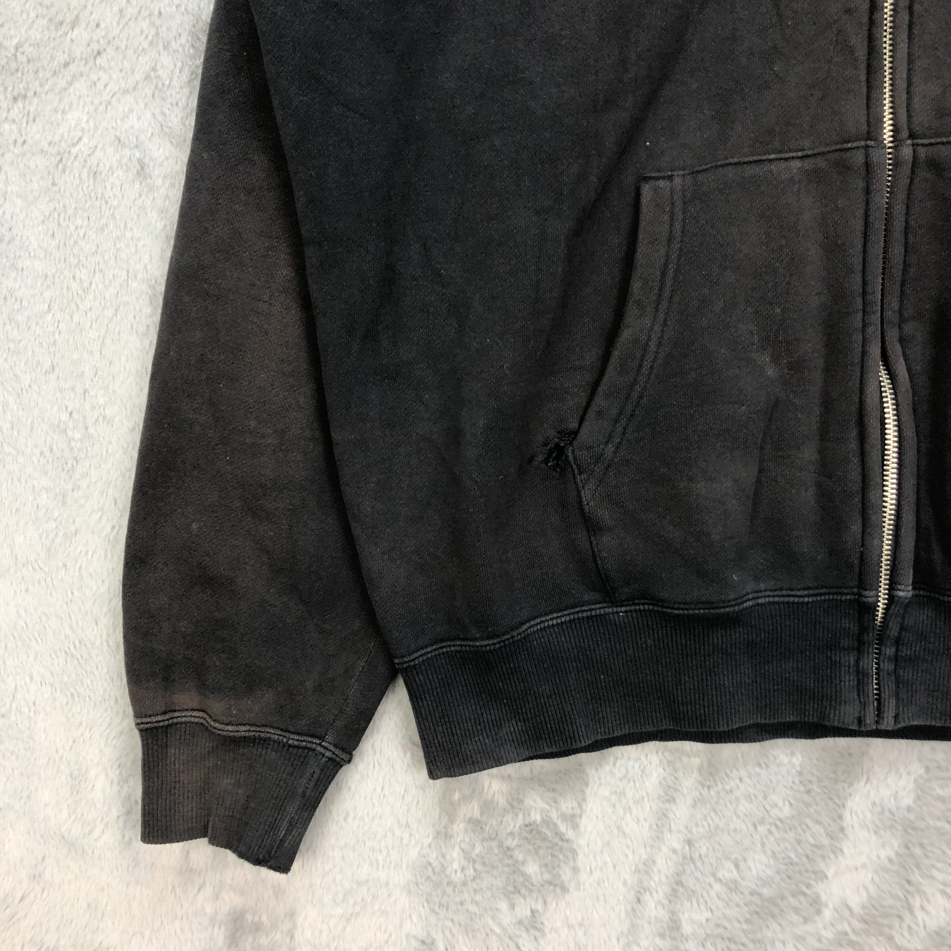 Champion TRASHED Champion Big Logo Zipper Hoodies #5431-190 Size US XL / EU 56 / 4 - 6 Thumbnail