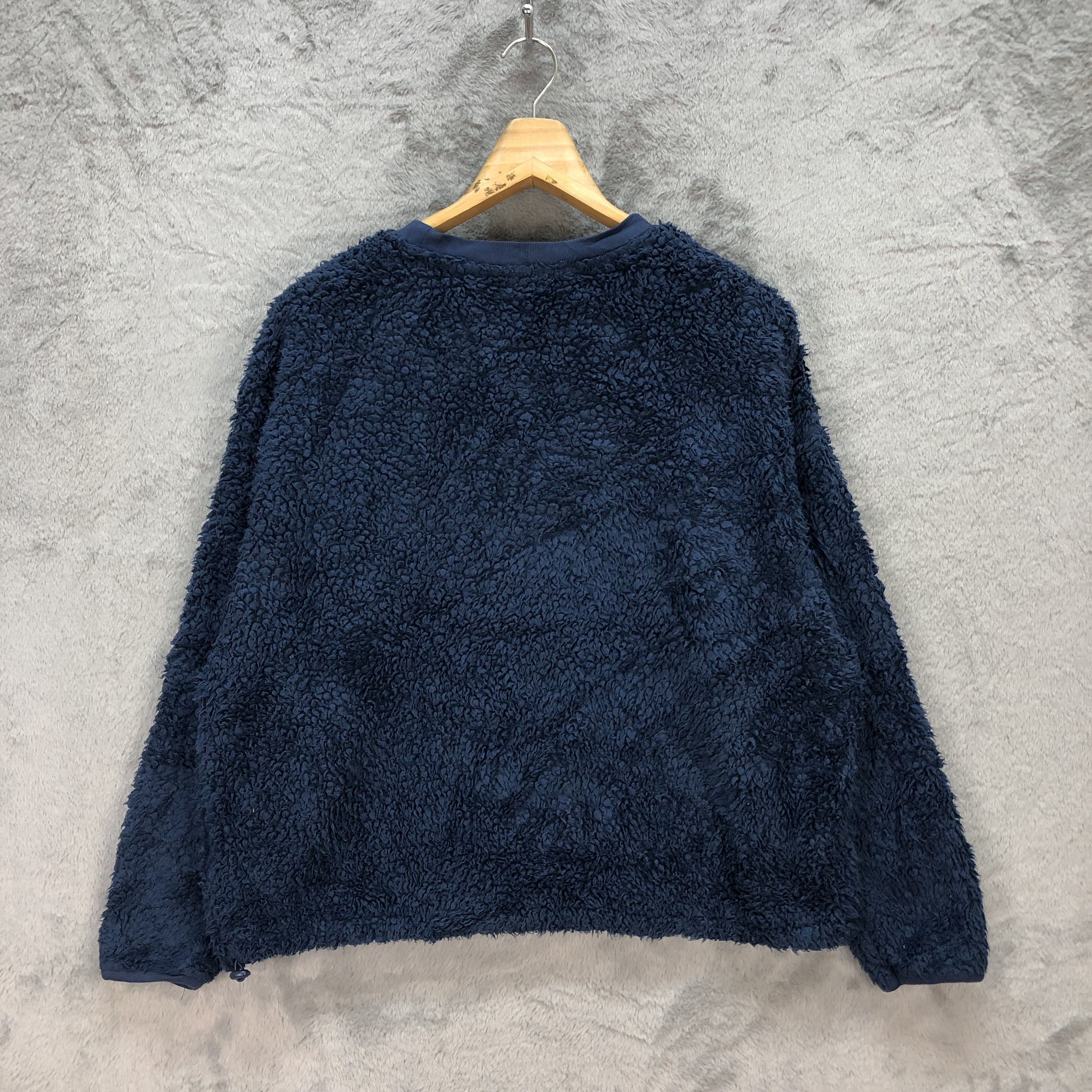 Gap Gap Big Logo Deep Pile Blue Fleece #5829-209 Size L / US 10 / IT 46 - 10 Thumbnail