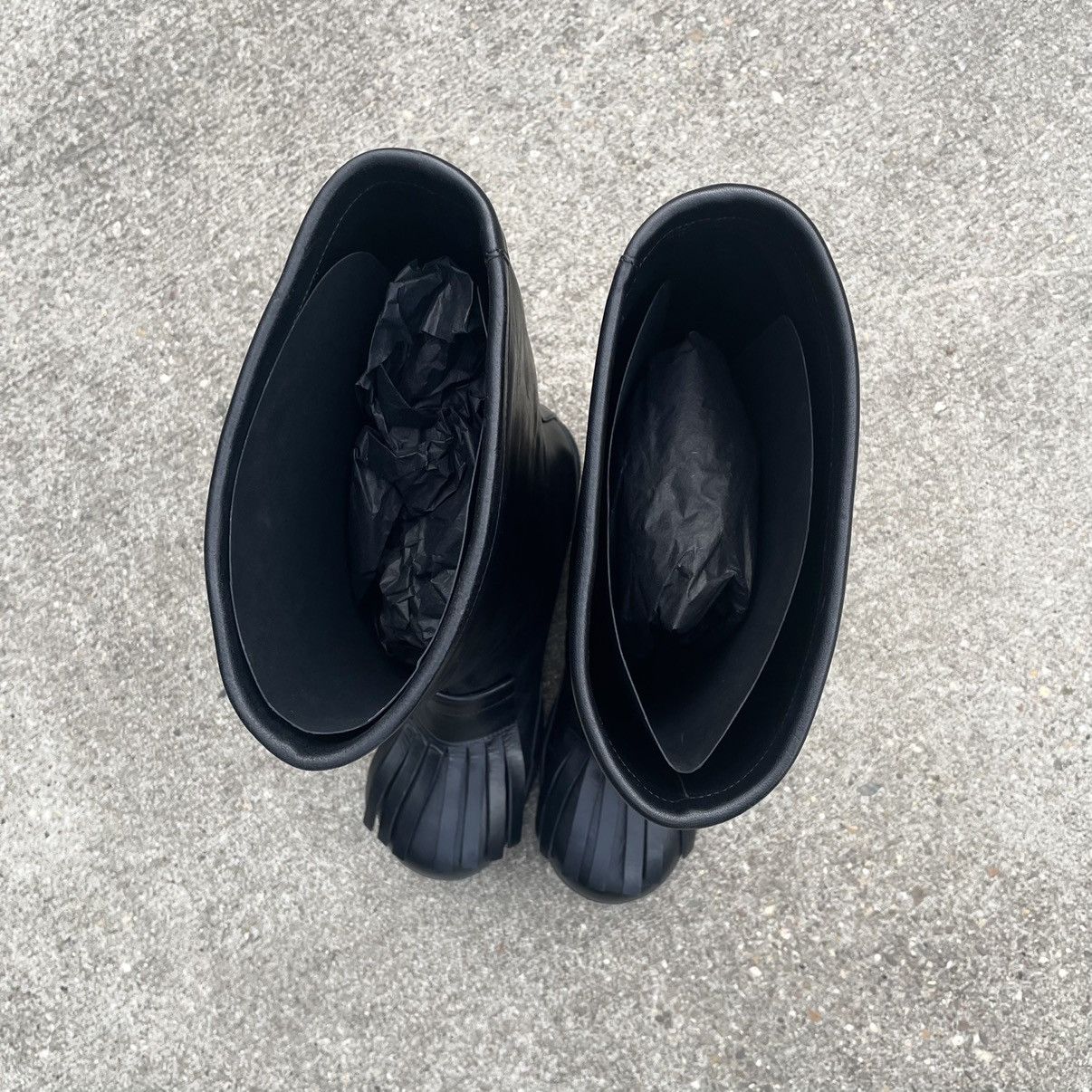 Raf Simons 1 of 1 Sample Block Heel Boots Size US 11 / EU 44 - 6 Thumbnail