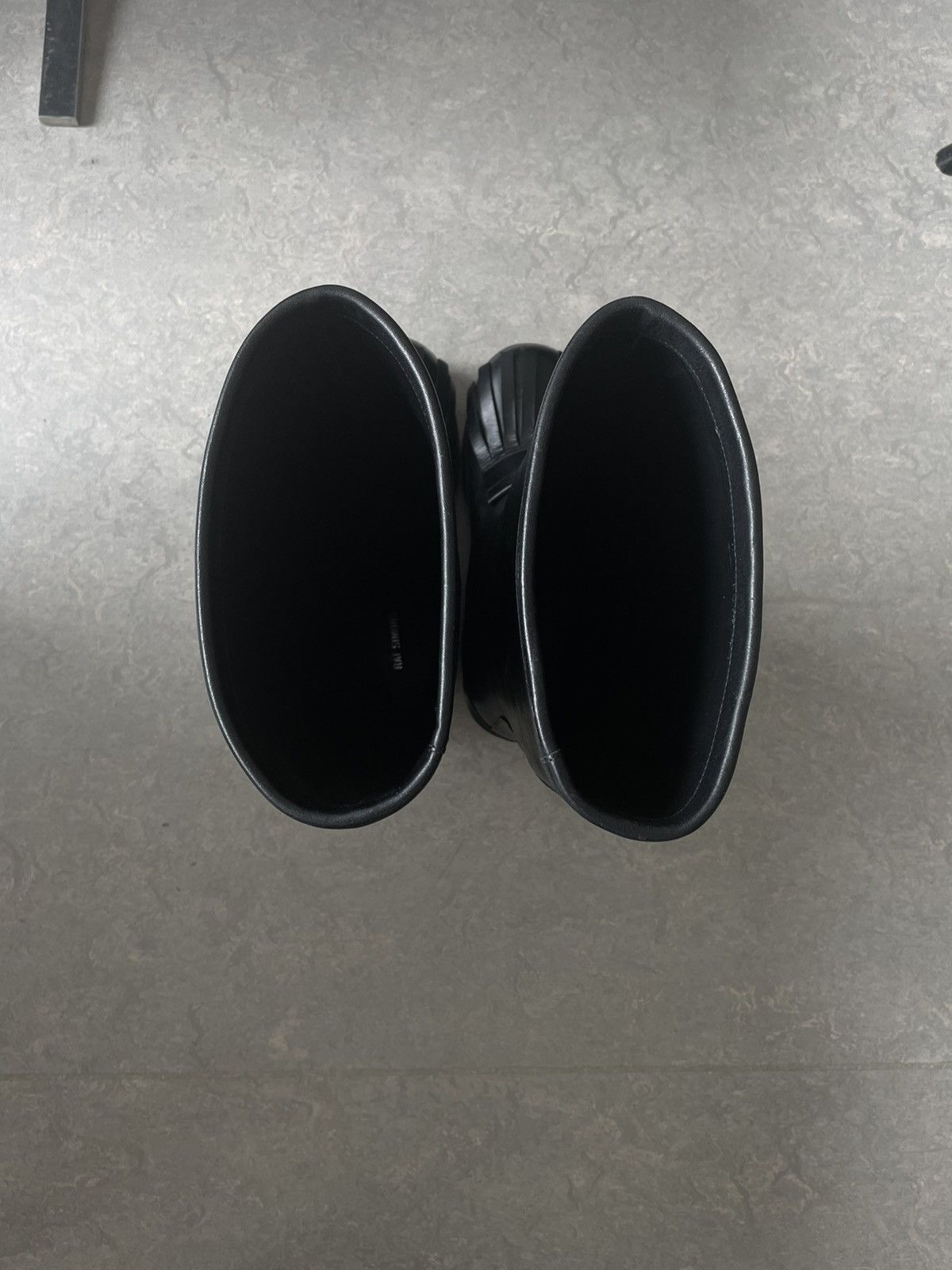Raf Simons 1 of 1 Sample Block Heel Boots Size US 11 / EU 44 - 8 Thumbnail
