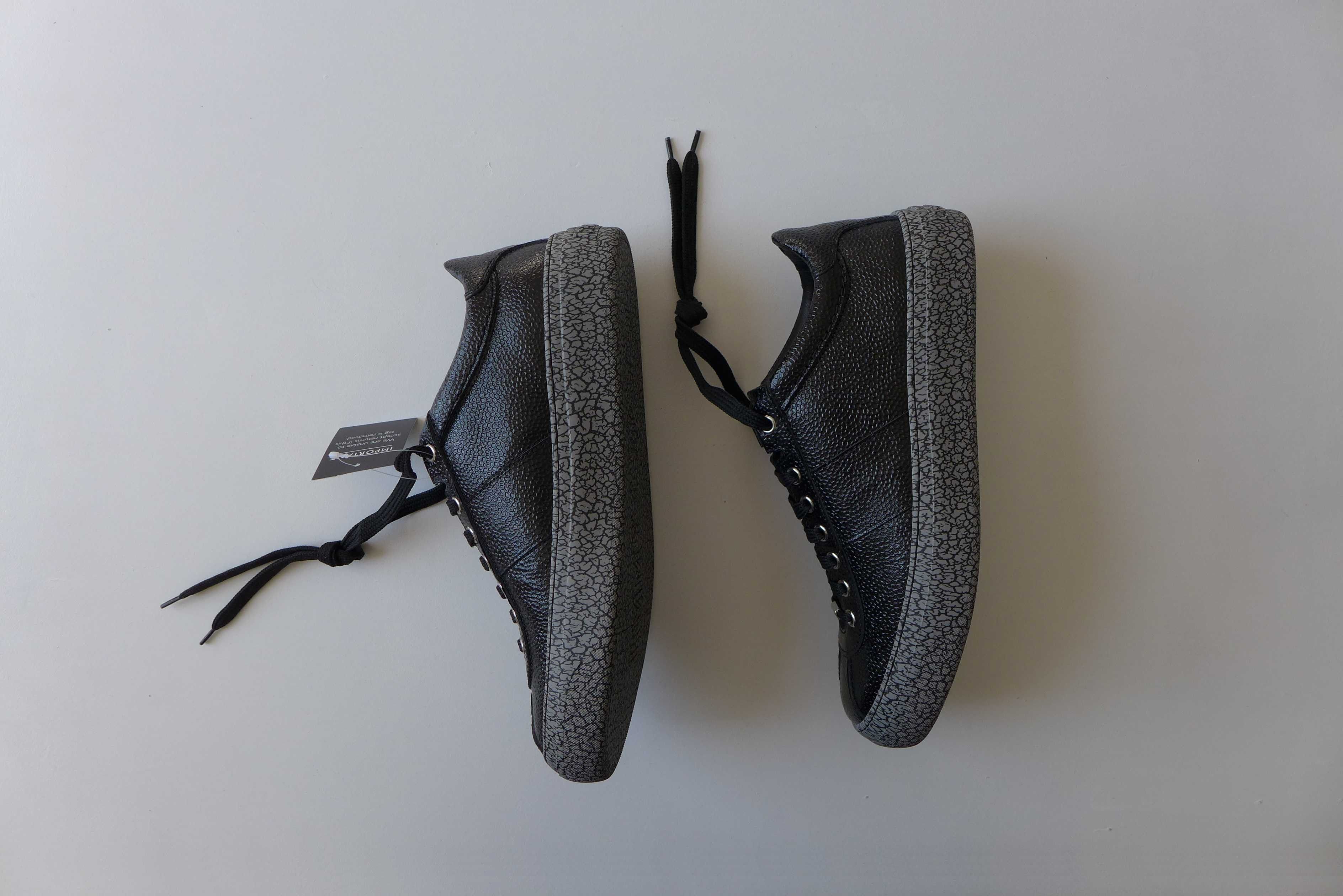 Jimmy Choo Jimmy Choo Portman Sneakers -- Black Calf Leather Size US 8 / EU 41 - 5 Thumbnail