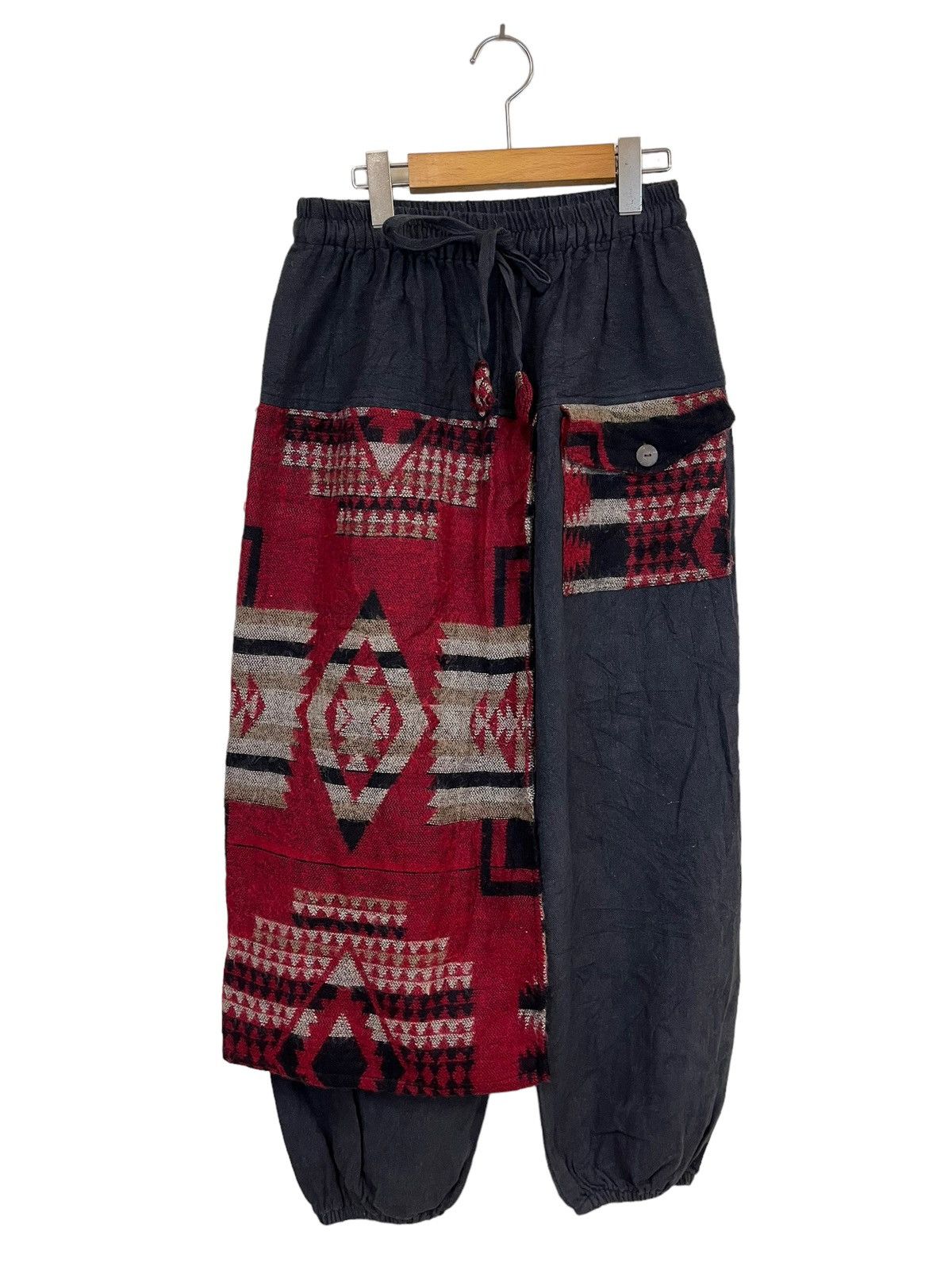 If Six Was Nine Japanese Brand Baggy Pants like Kapital country Size US 28 / EU 44 - 1 Thumbnail