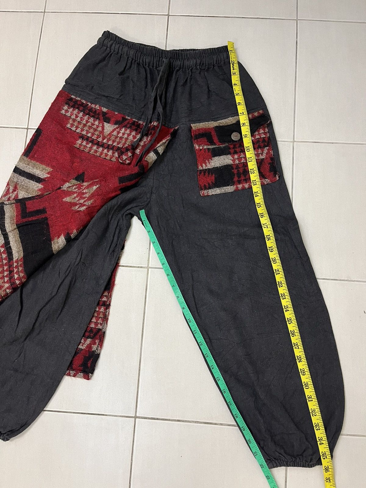 If Six Was Nine Japanese Brand Baggy Pants like Kapital country Size US 28 / EU 44 - 7 Thumbnail