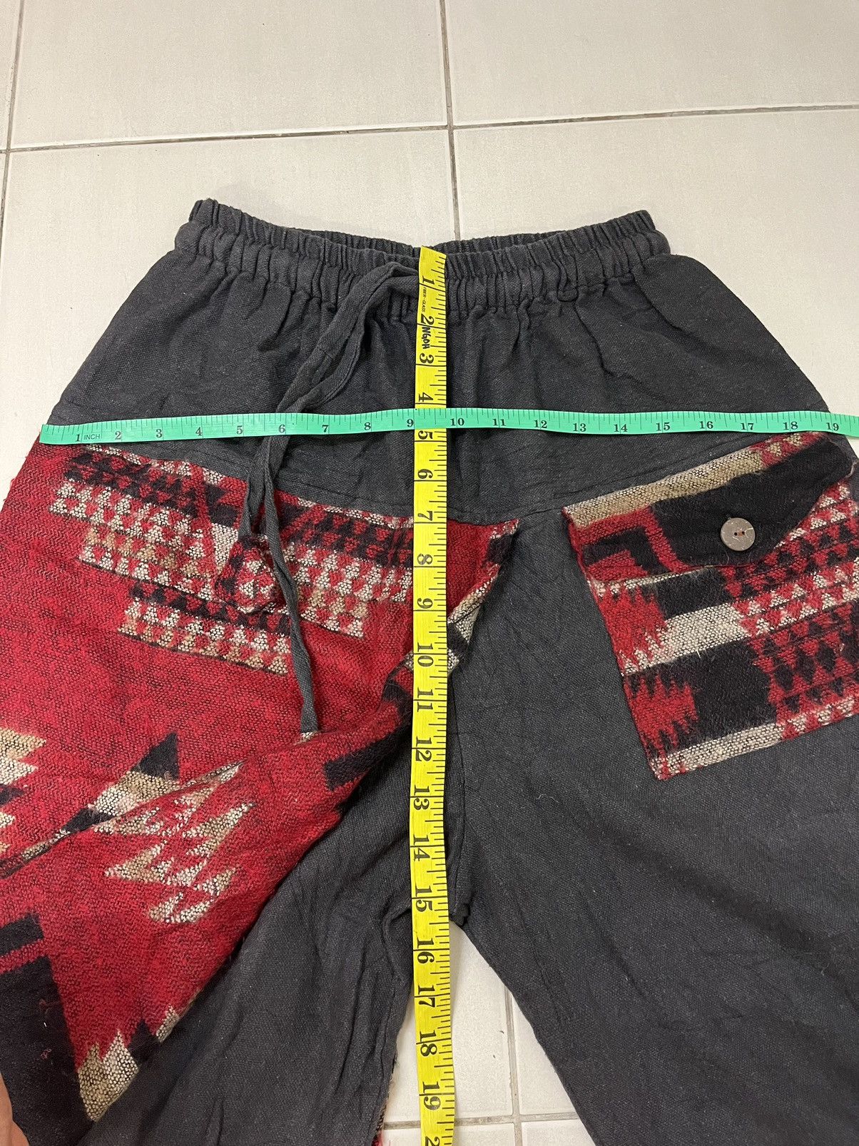 If Six Was Nine Japanese Brand Baggy Pants like Kapital country Size US 28 / EU 44 - 8 Thumbnail