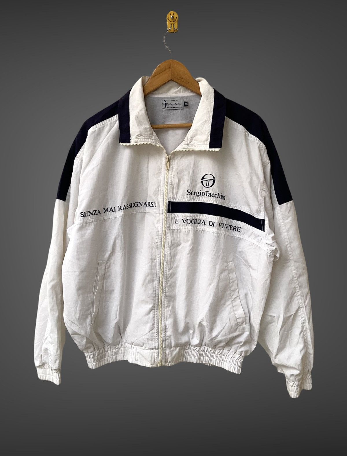 Sergio Tacchini Vintage Sergio Tachini Windbreaker Size US L / EU 52-54 / 3 - 1 Thumbnail