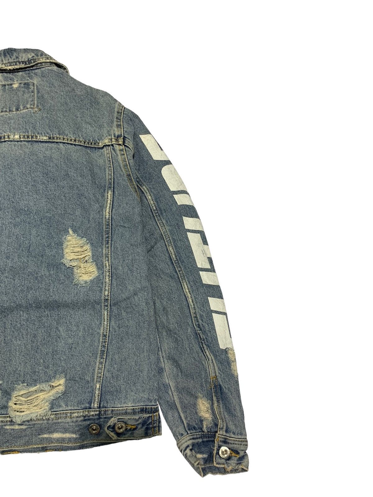 Zara 🔥ZARA MAN DISTRESSED DENIM TRUCKERS JACKETS Size US M / EU 48-50 / 2 - 11 Thumbnail