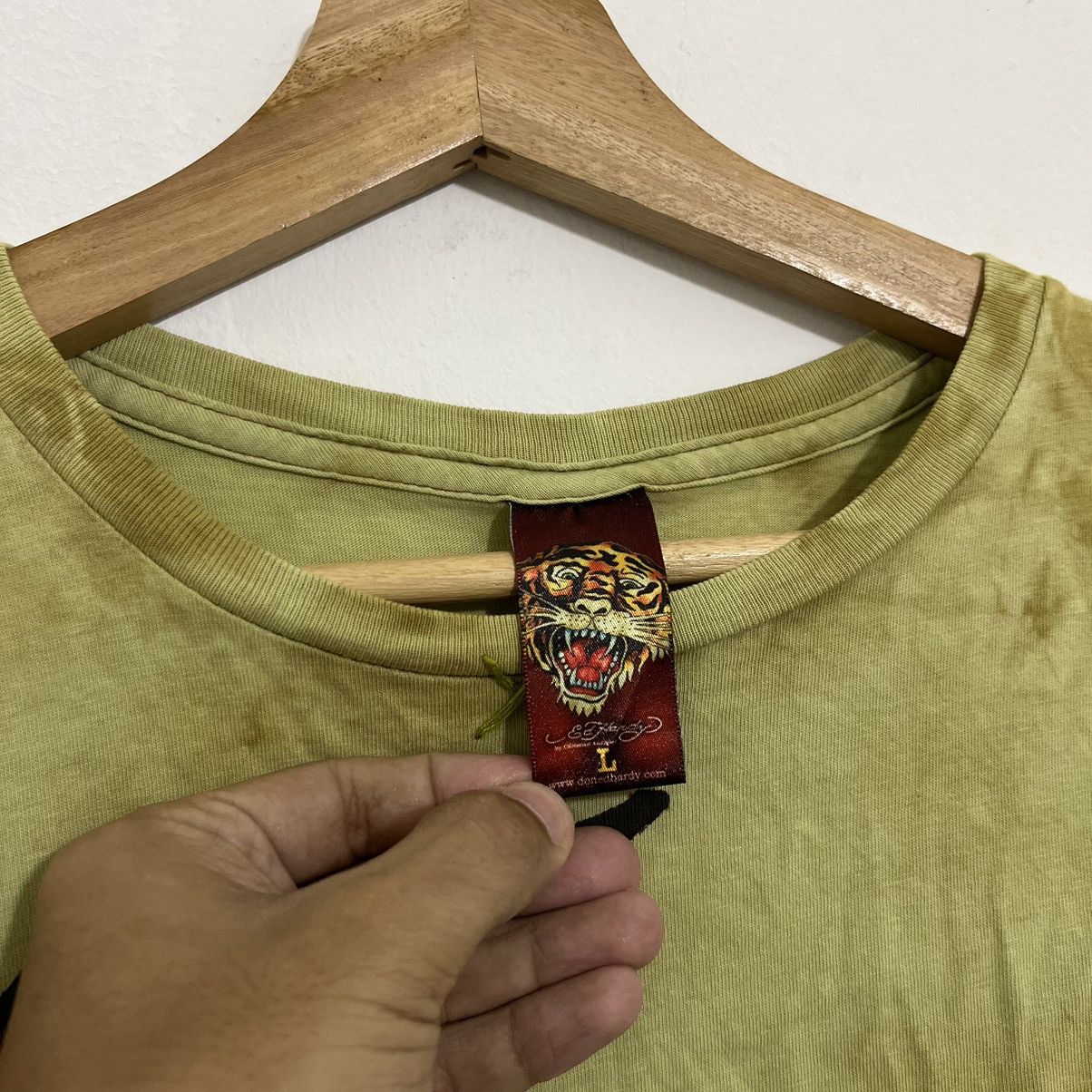 Christian Audigier Vintage Ed Hardy by Christian Audigier Satan tiedye Tshirt Size US L / EU 52-54 / 3 - 12 Thumbnail