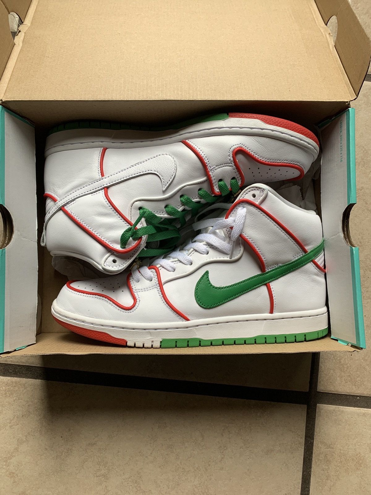 nike sb dunk high paul rodriguez mexico