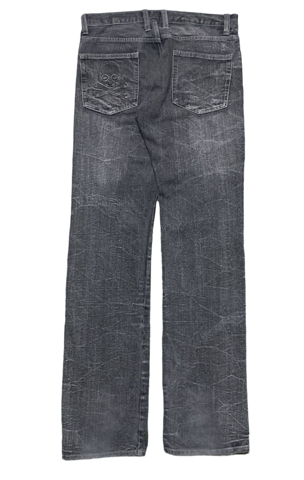14th Addiction × Japanese Brand × Le Grande Bleu (L.G.B.) Rare Design Vintage Brand Root Three Distressed Jeans 2000s Size US 34 / EU 50 - 2 Thumbnail