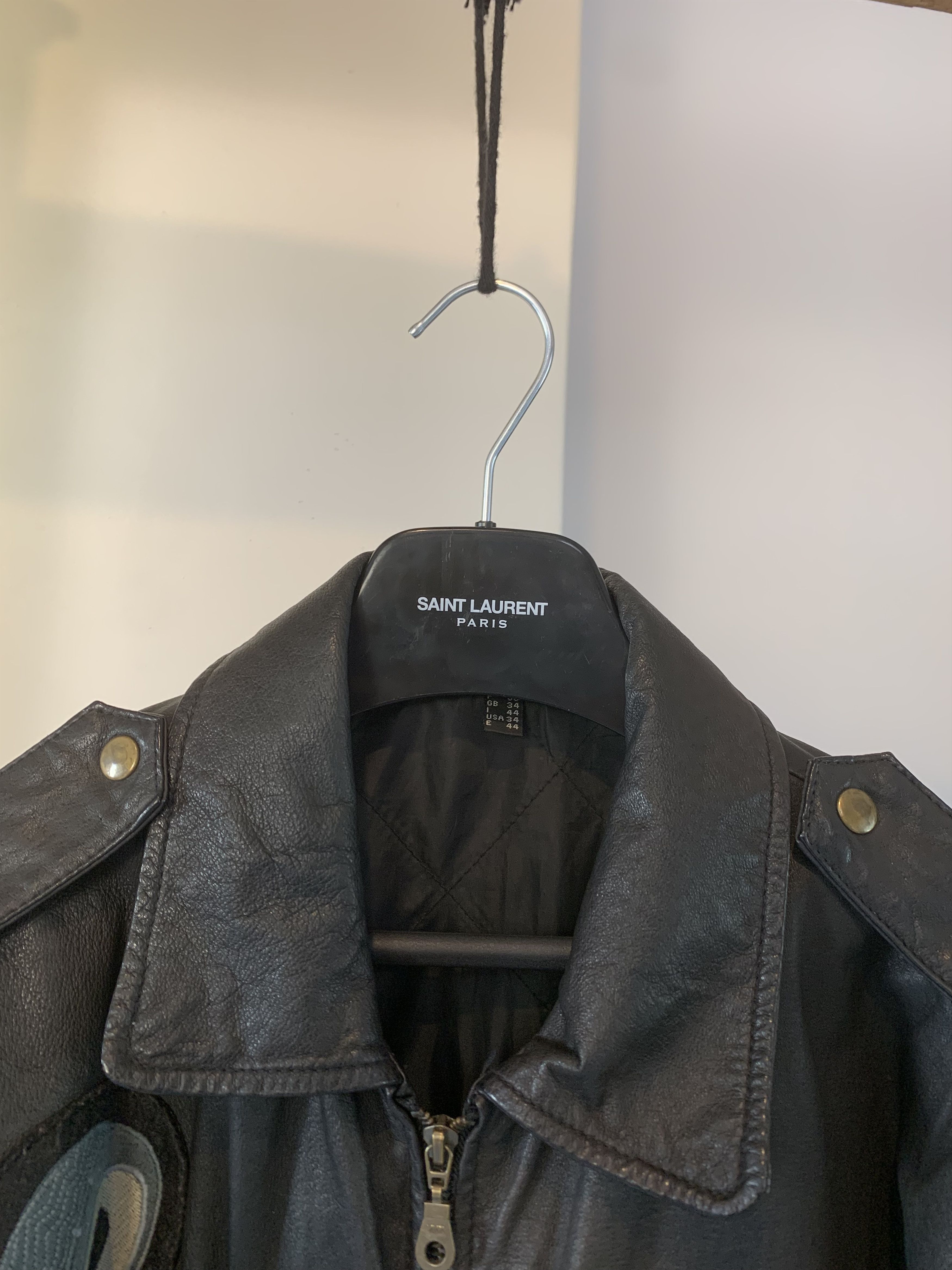 Vintage 90s Rollfast Indianopolis Racing Leather Jacket Black Badges Size US M / EU 48-50 / 2 - 10 Thumbnail