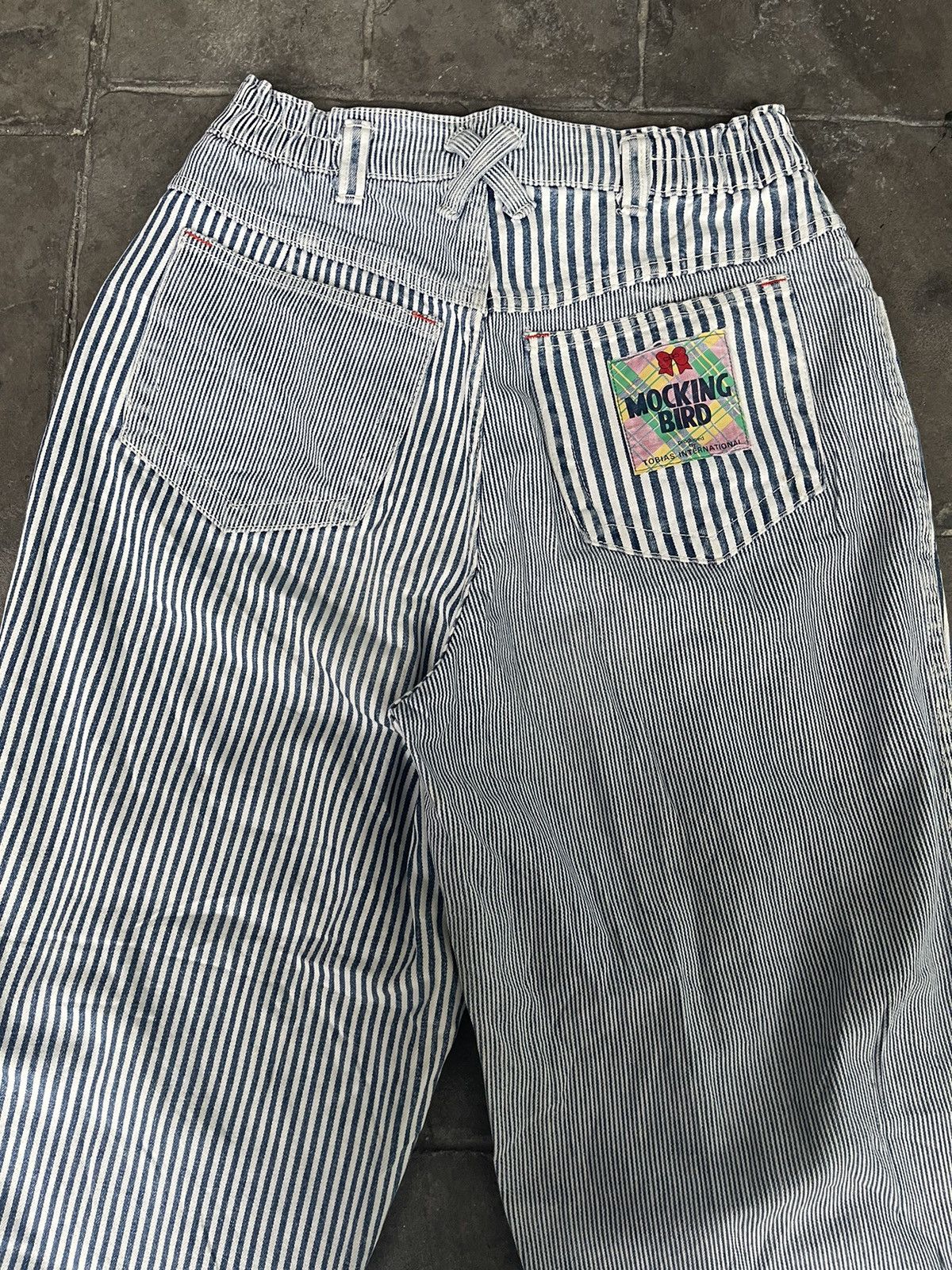 Japanese Brand JAPAN MADE Mocking Bird by Tobias International Striped Size 28" / US 6 / IT 42 - 2 Thumbnail