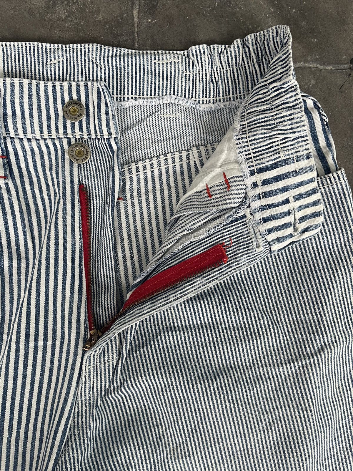 Japanese Brand JAPAN MADE Mocking Bird by Tobias International Striped Size 28" / US 6 / IT 42 - 6 Thumbnail